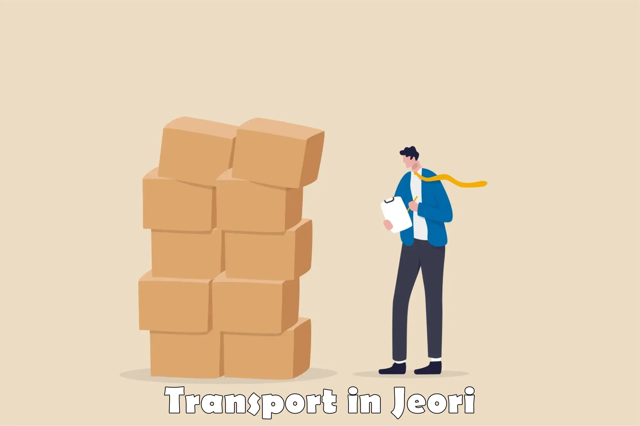 Two wheeler transport services in Jeori