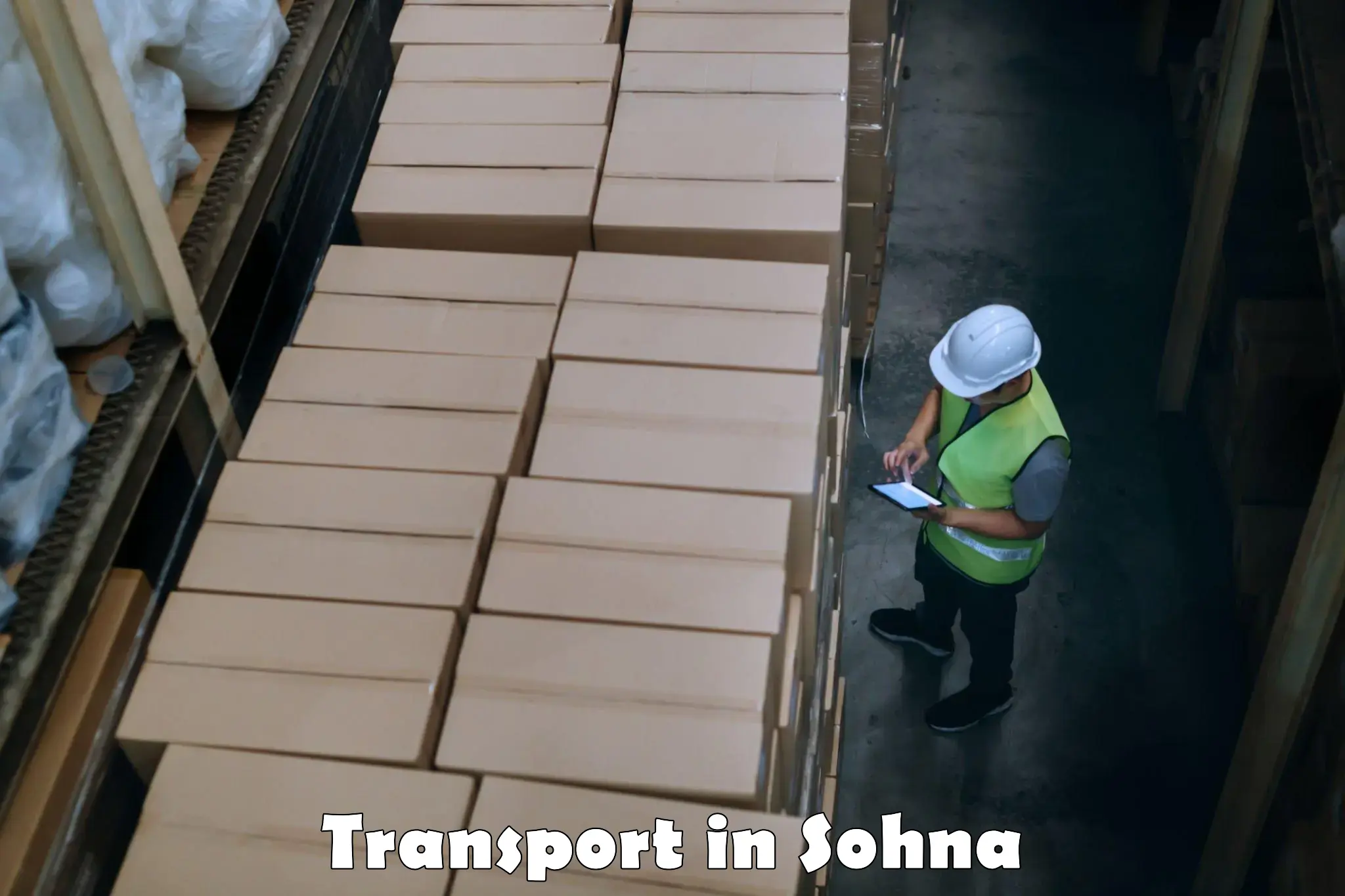 Container transportation services in Sohna
