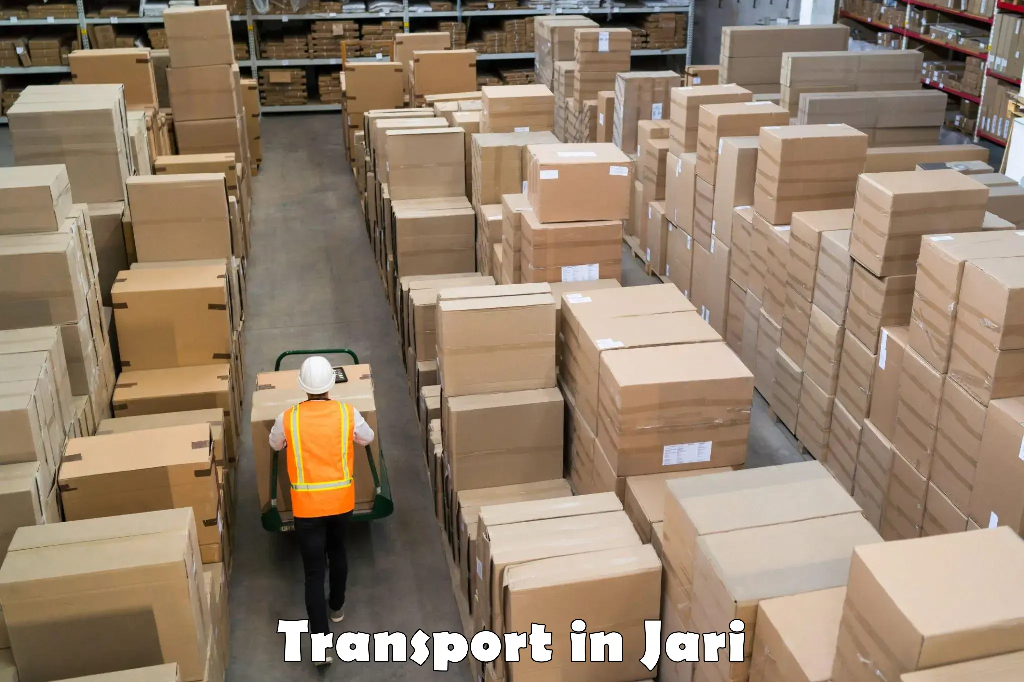 Cargo transport services in Jari