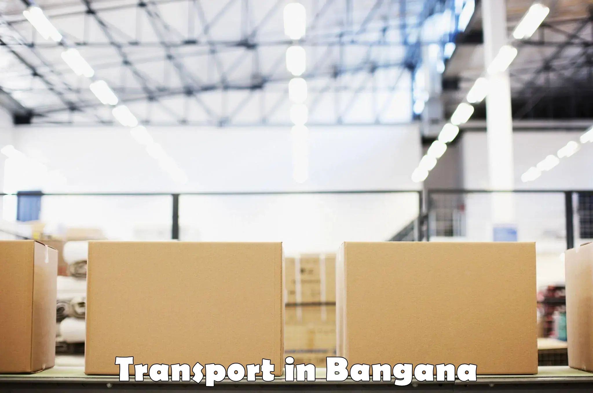 Domestic goods transportation services in Bangana