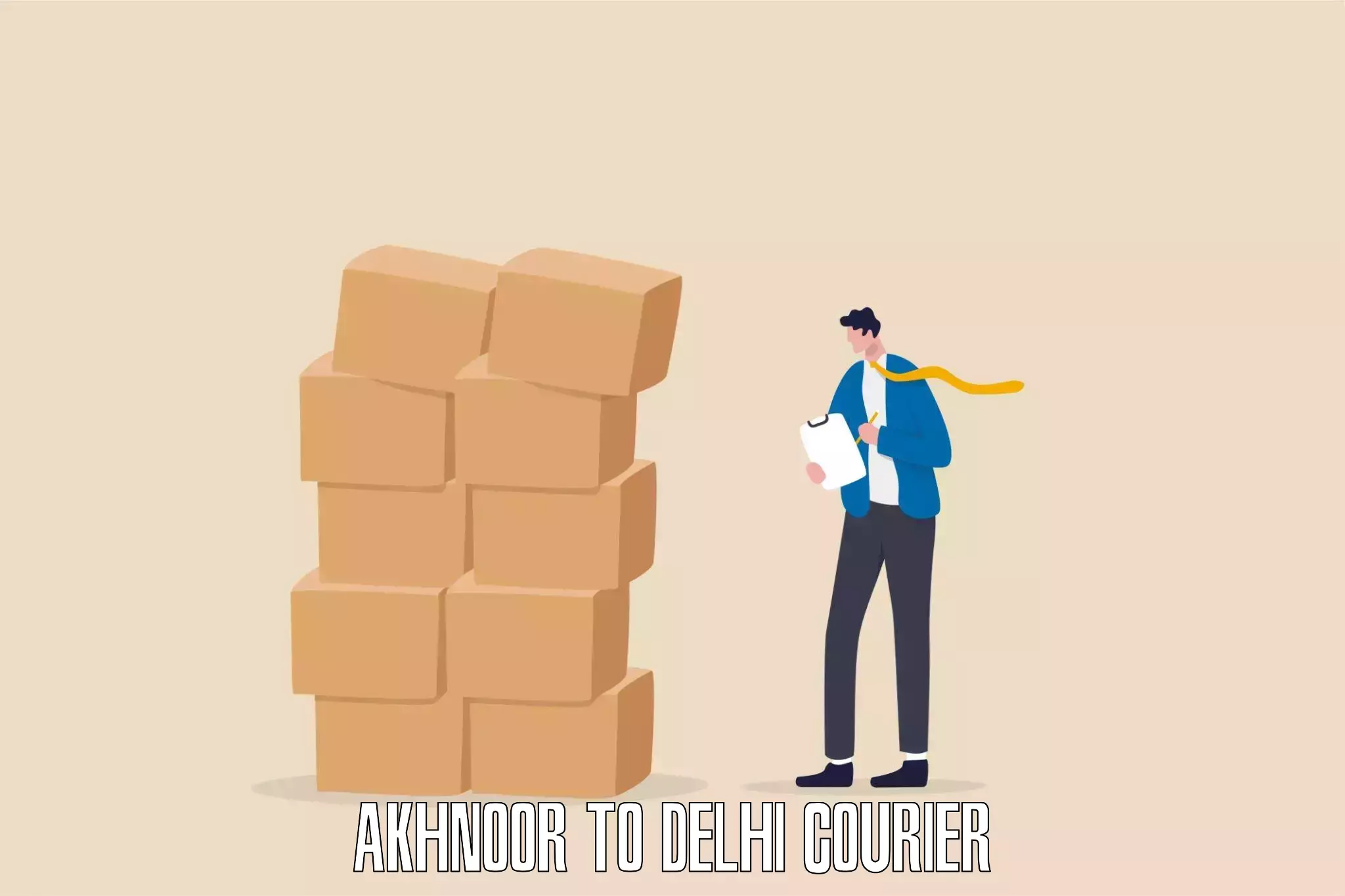 Doorstep delivery service Akhnoor to Delhi