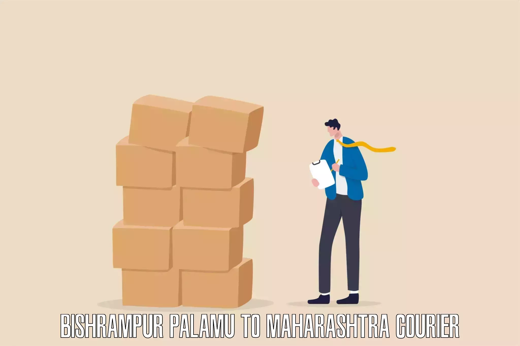 24-hour courier services Bishrampur Palamu to Hingoli