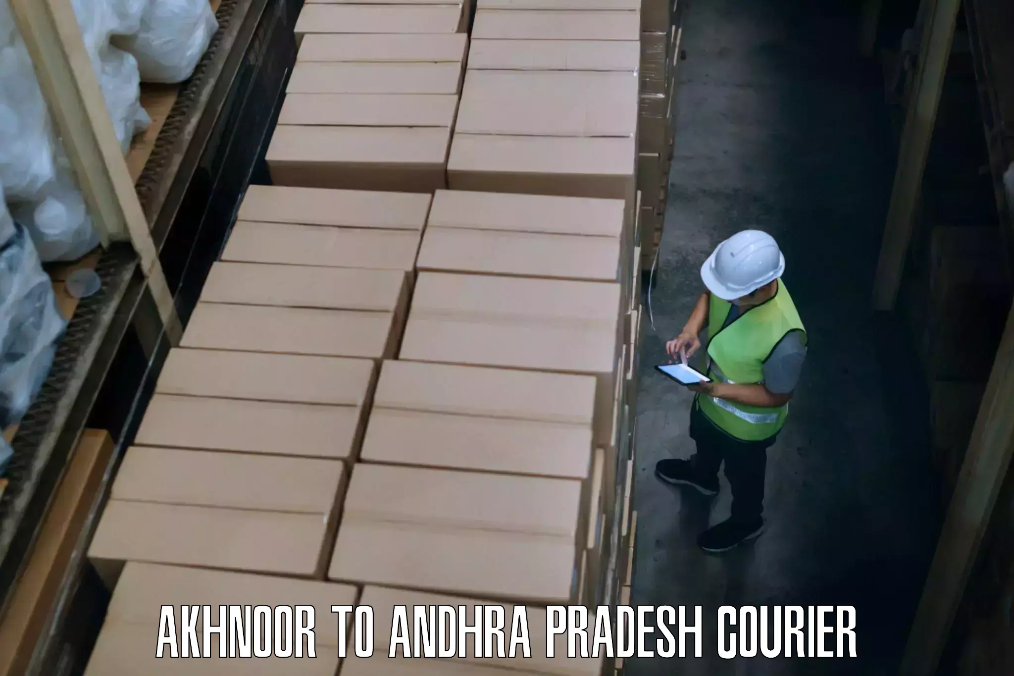 Secure shipping methods Akhnoor to Andhra Pradesh