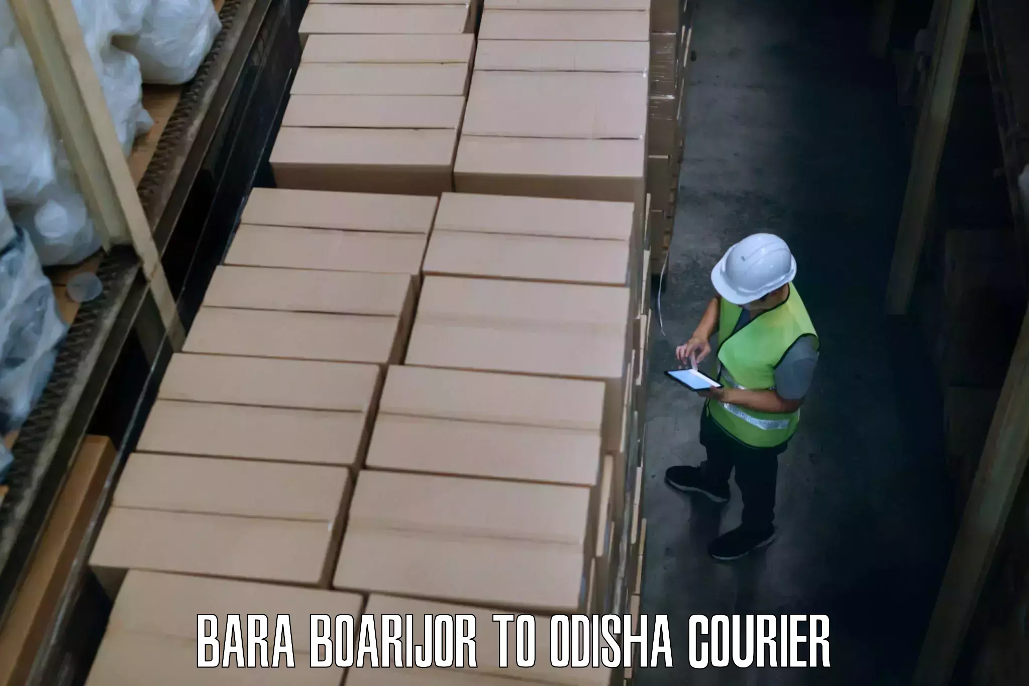 Smart parcel tracking in Bara Boarijor to Dandisahi