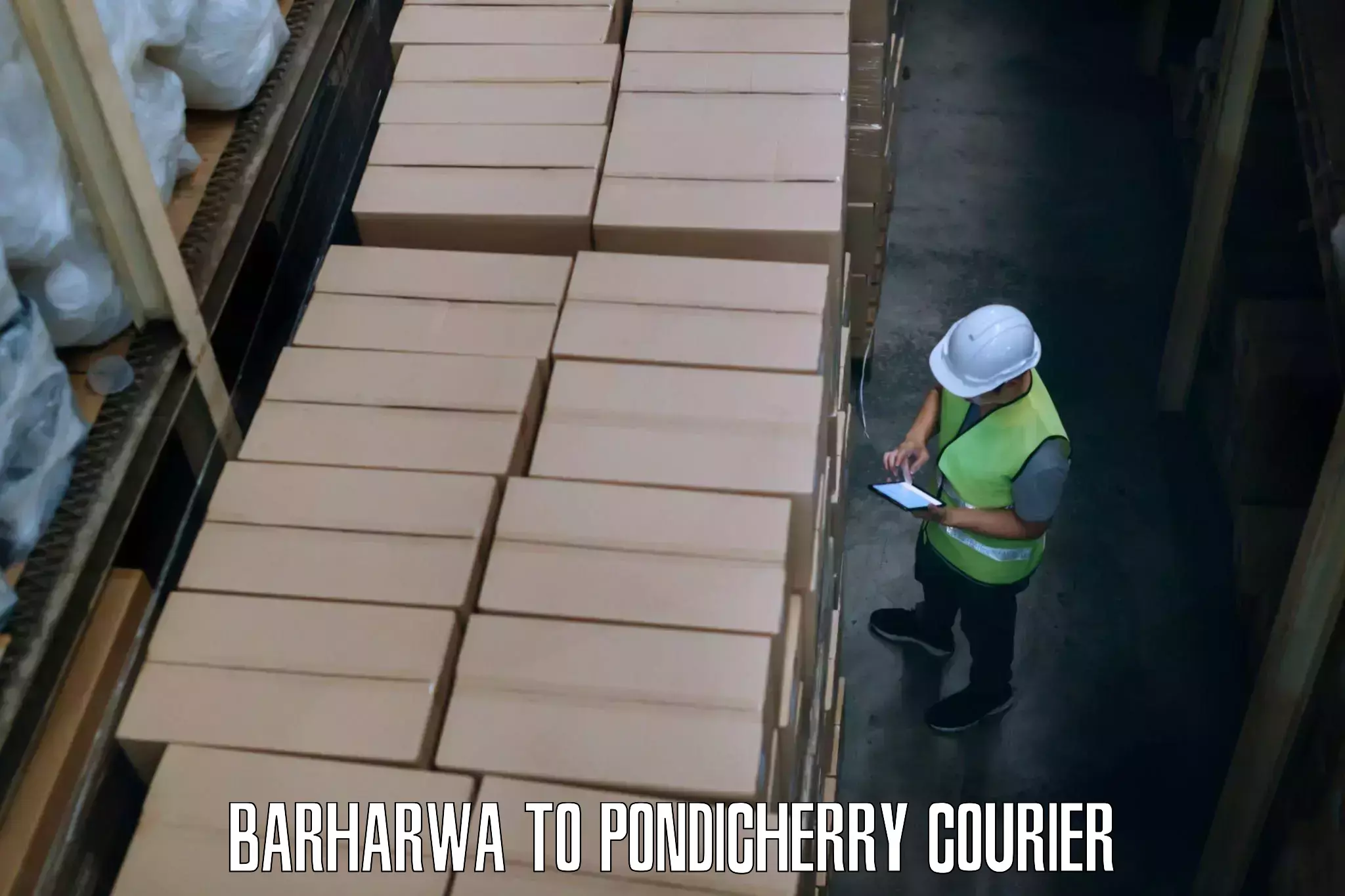 Secure package delivery Barharwa to Pondicherry