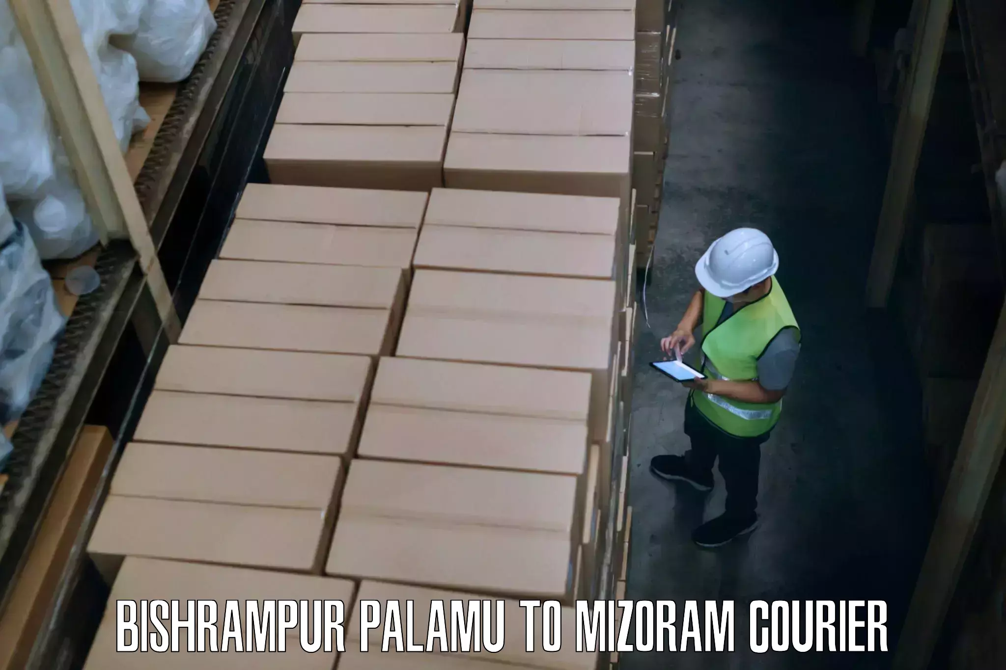 Business courier solutions Bishrampur Palamu to Mizoram