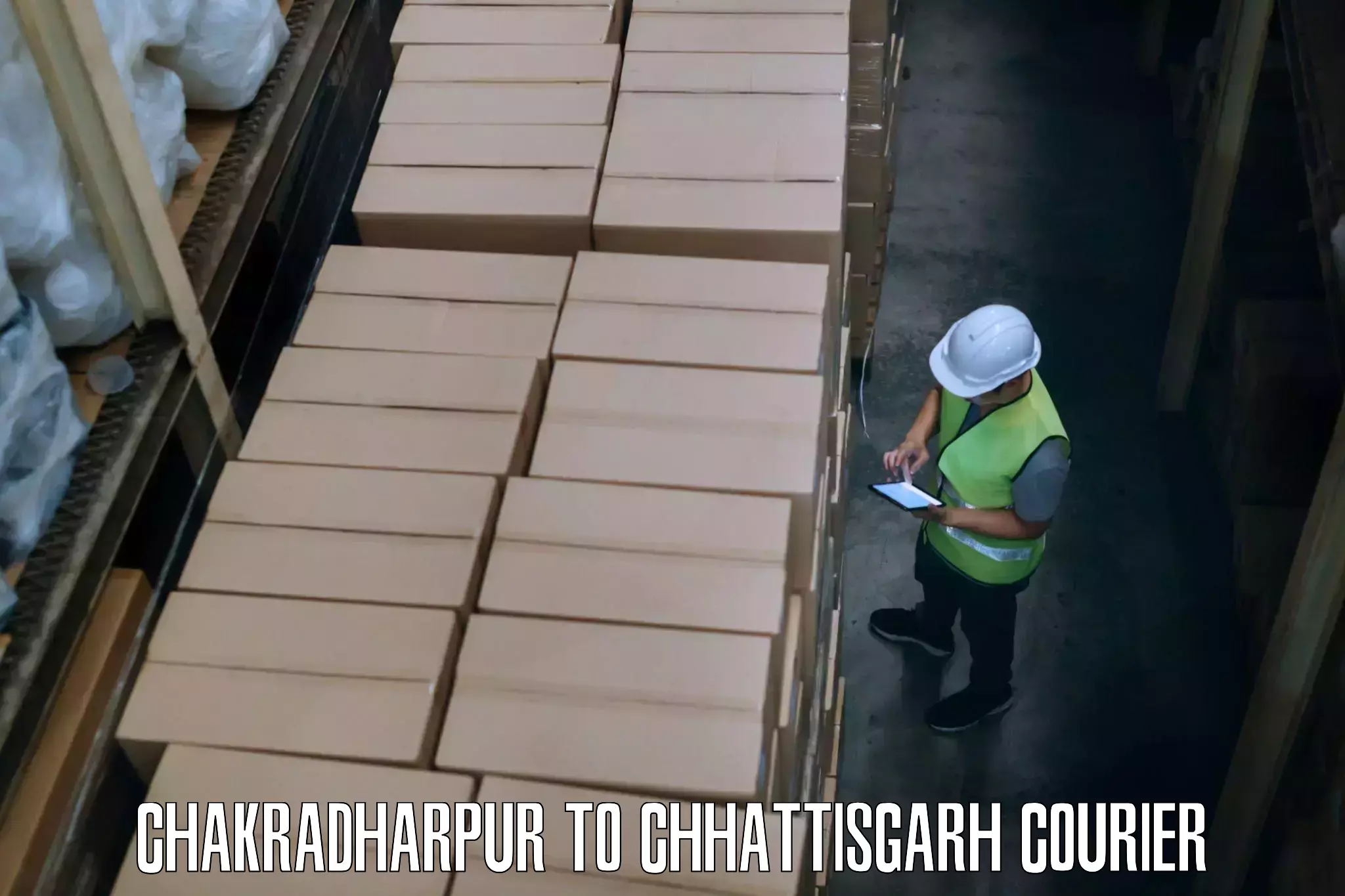 Automated shipping processes Chakradharpur to Baramkela