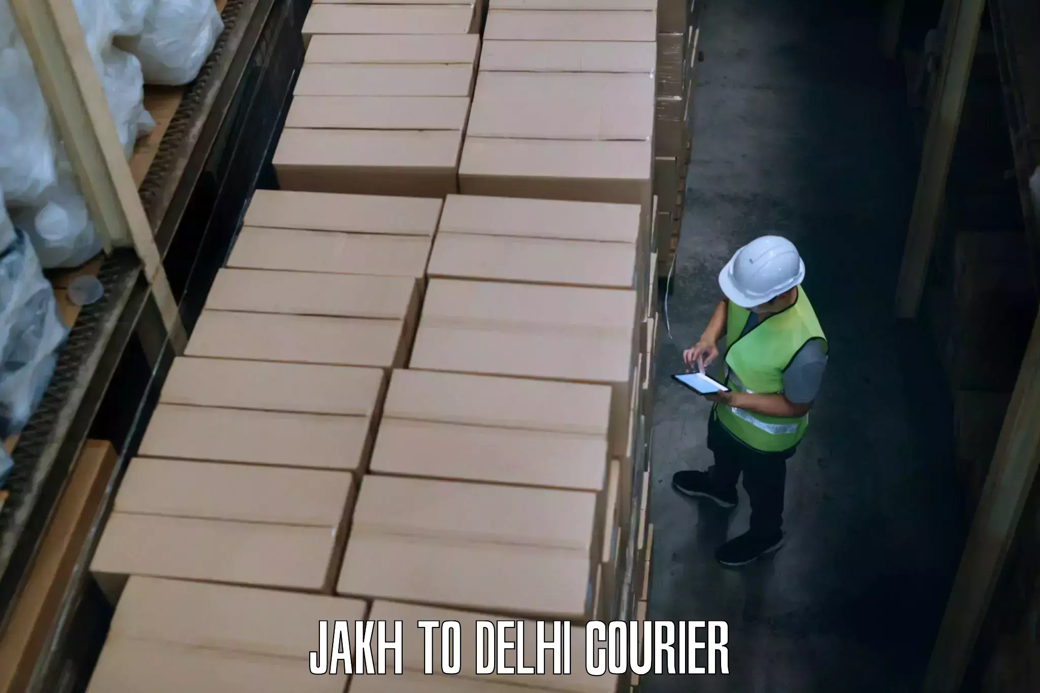 Expedited shipping methods Jakh to Delhi