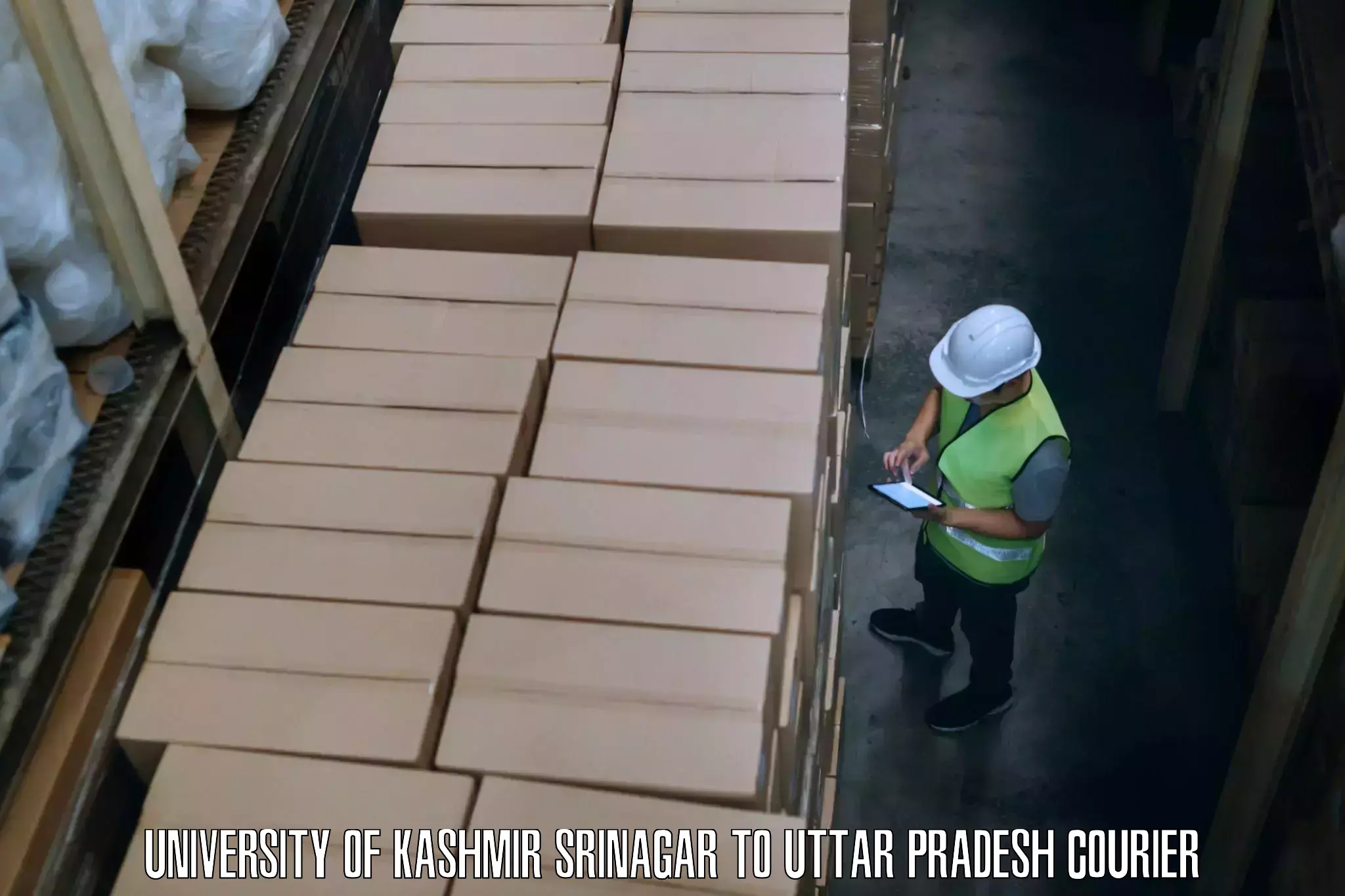 High-performance logistics University of Kashmir Srinagar to Uttar Pradesh