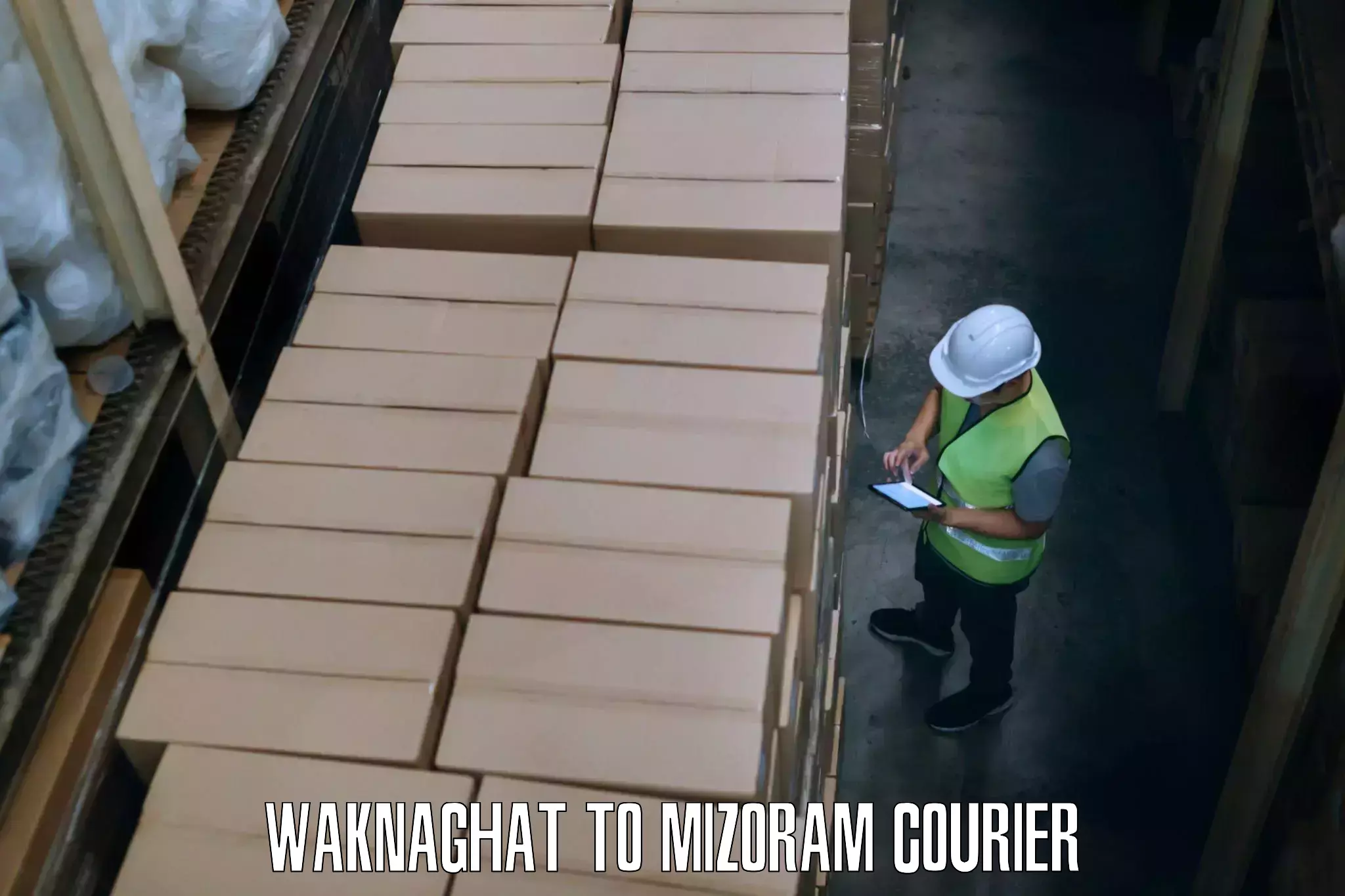 Round-the-clock parcel delivery Waknaghat to Mizoram