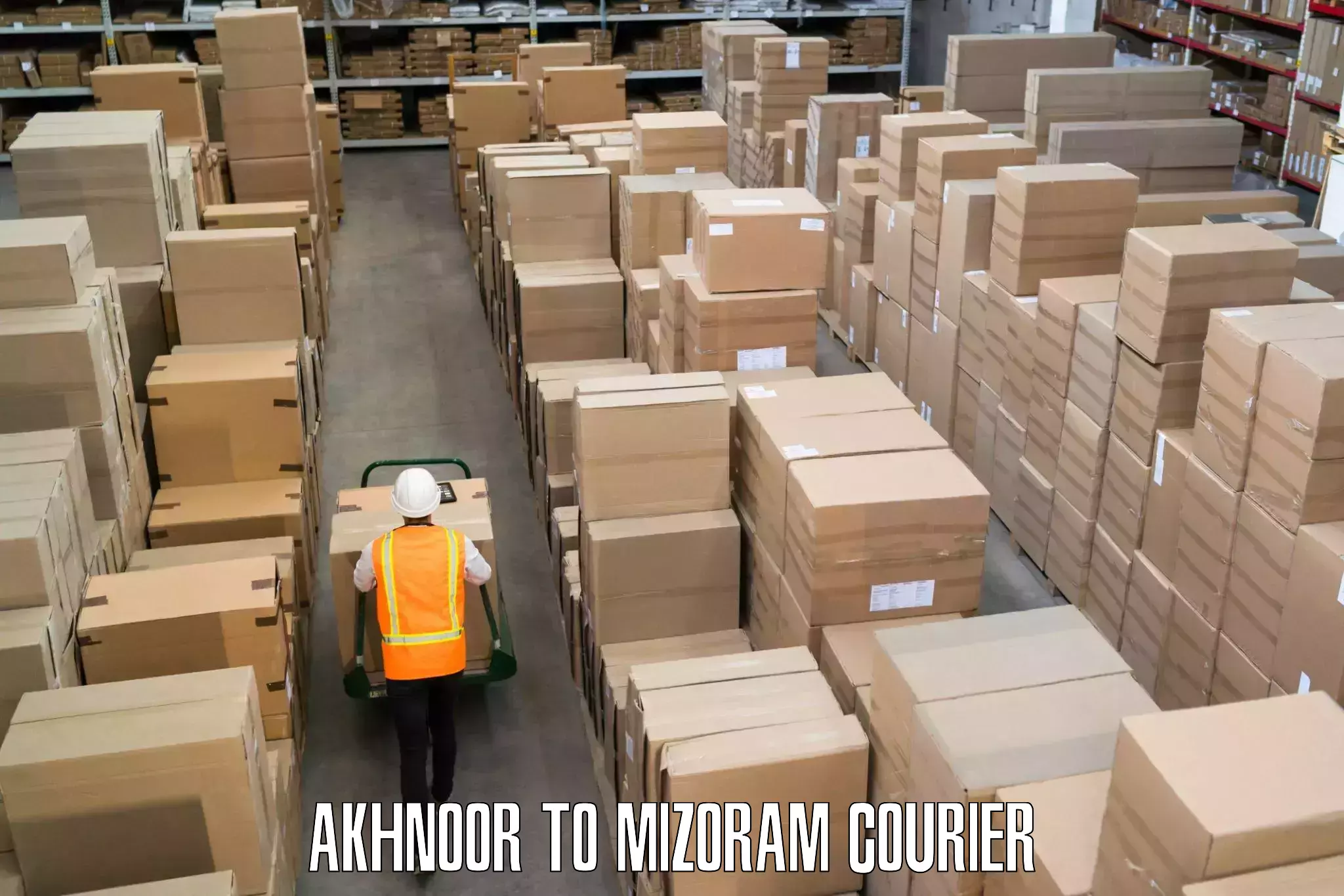 Fast shipping solutions Akhnoor to Mizoram