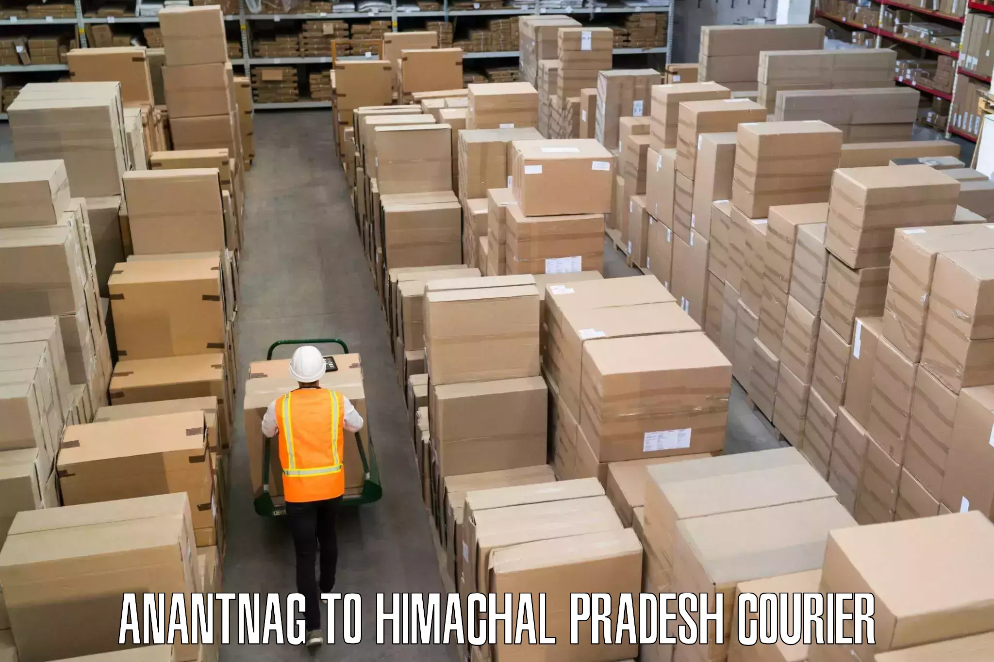 Efficient parcel service in Anantnag to Baijnath