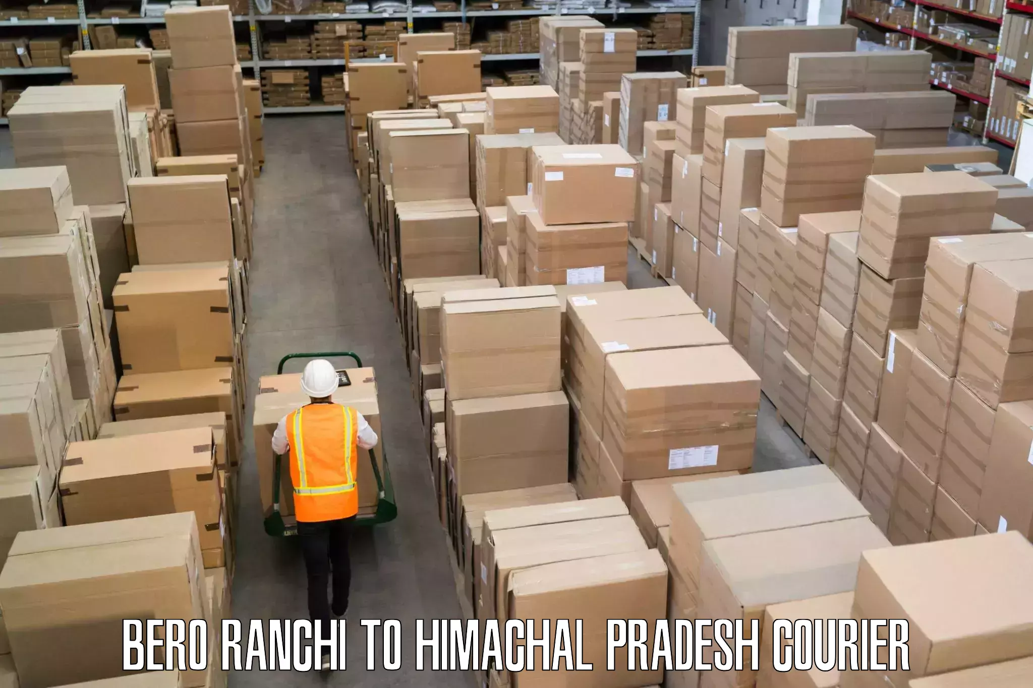 Reliable courier services Bero Ranchi to Amb Una