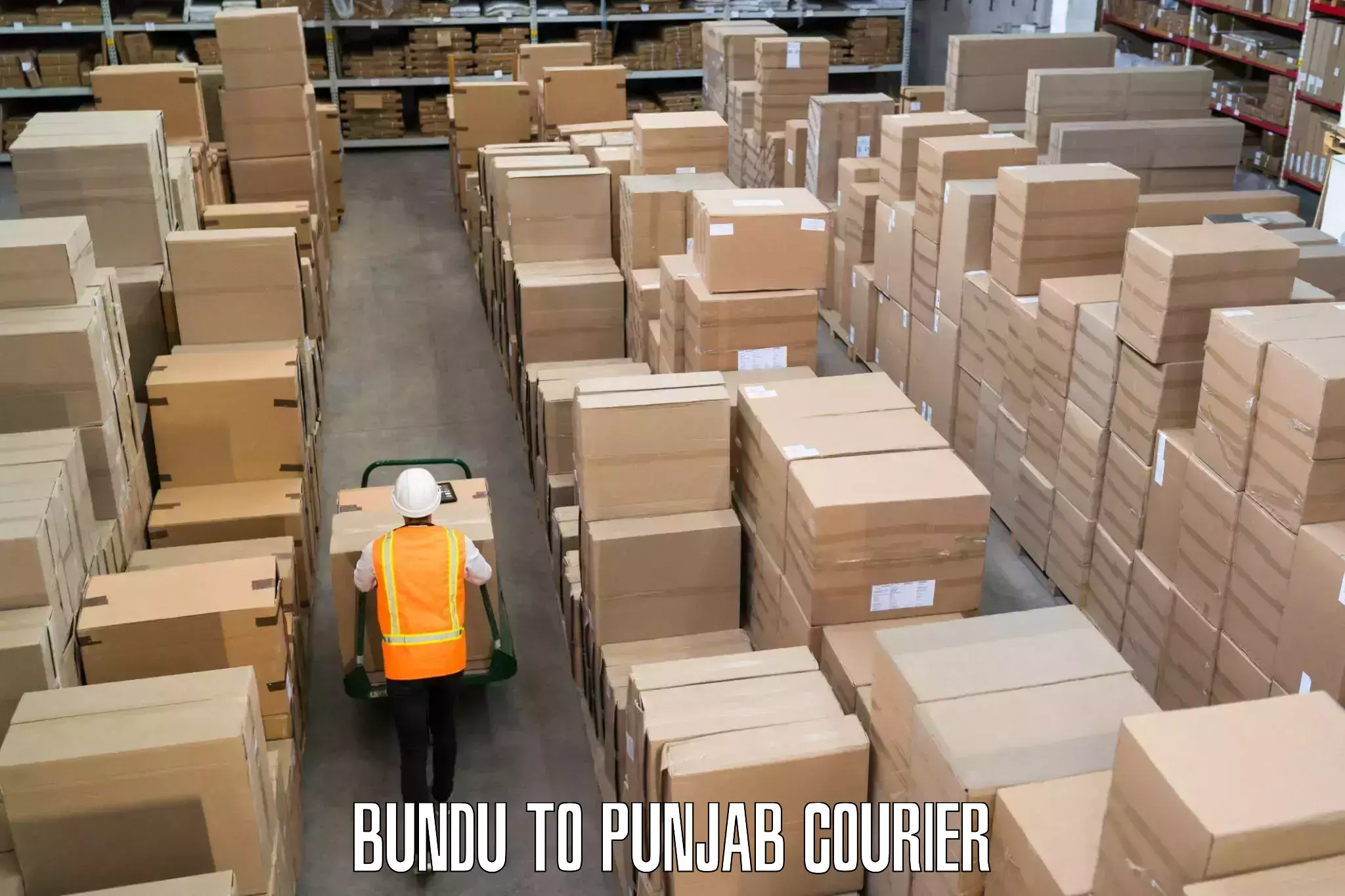 High value parcel delivery Bundu to Nangal