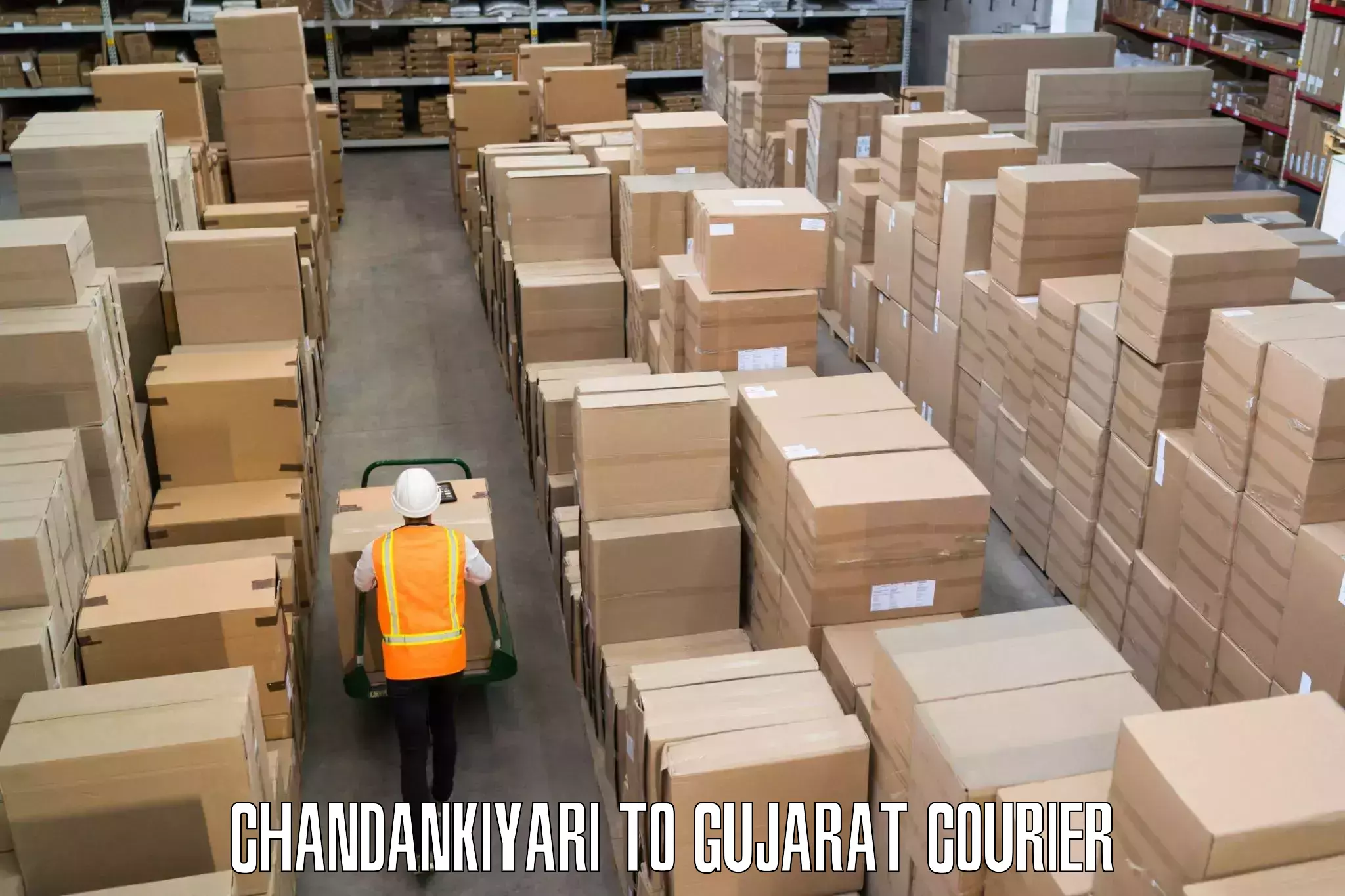 Custom courier packages Chandankiyari to Gondal