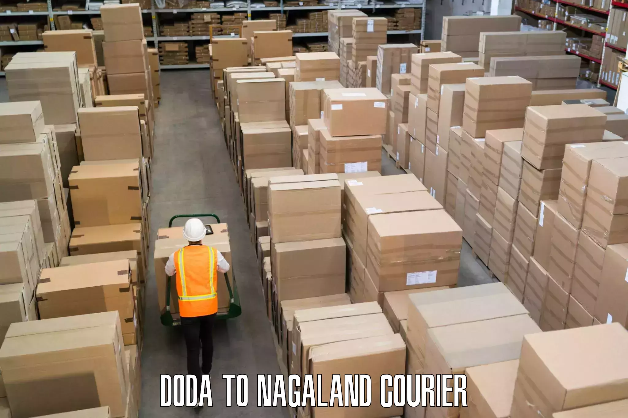 24/7 courier service Doda to Peren