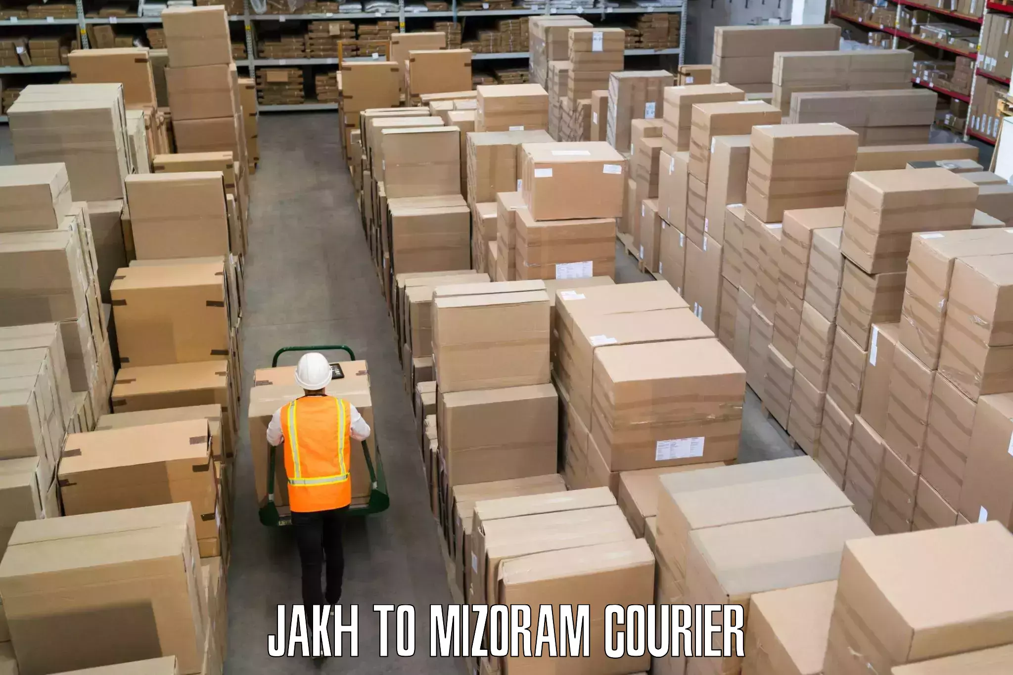 Specialized courier services Jakh to Mizoram