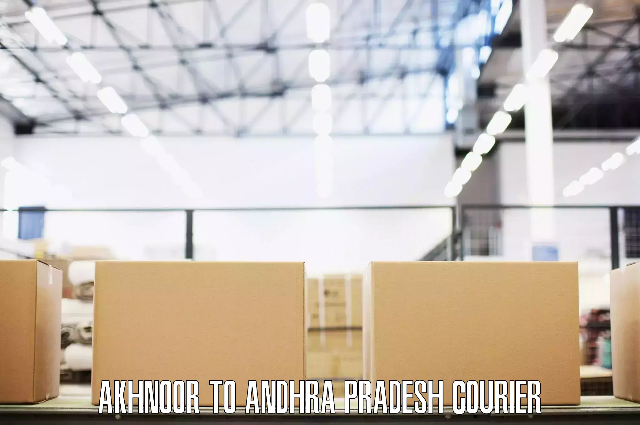 Affordable parcel rates in Akhnoor to Andhra Pradesh