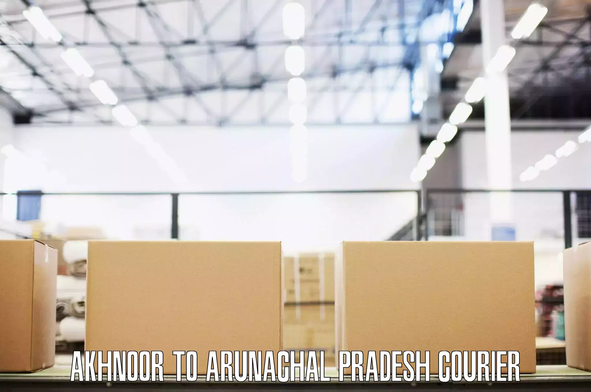 Flexible courier rates Akhnoor to Arunachal Pradesh