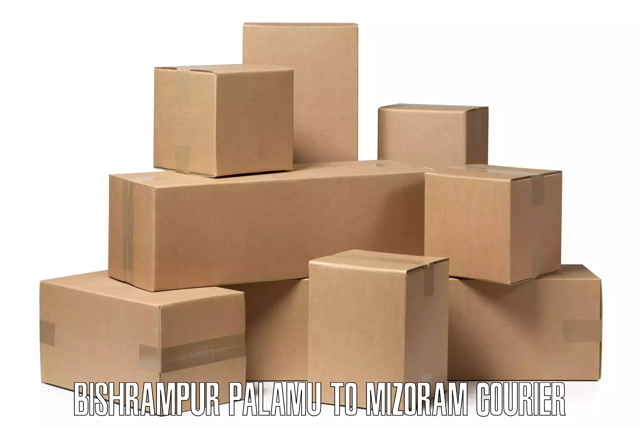 Optimized courier strategies Bishrampur Palamu to Mizoram