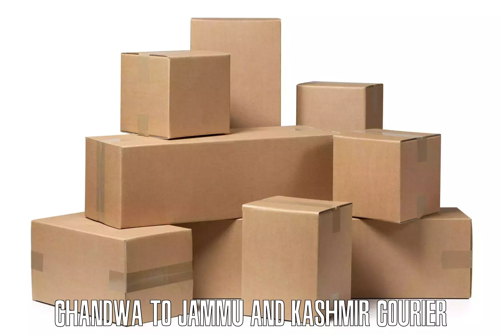 Multi-carrier shipping Chandwa to Jammu and Kashmir