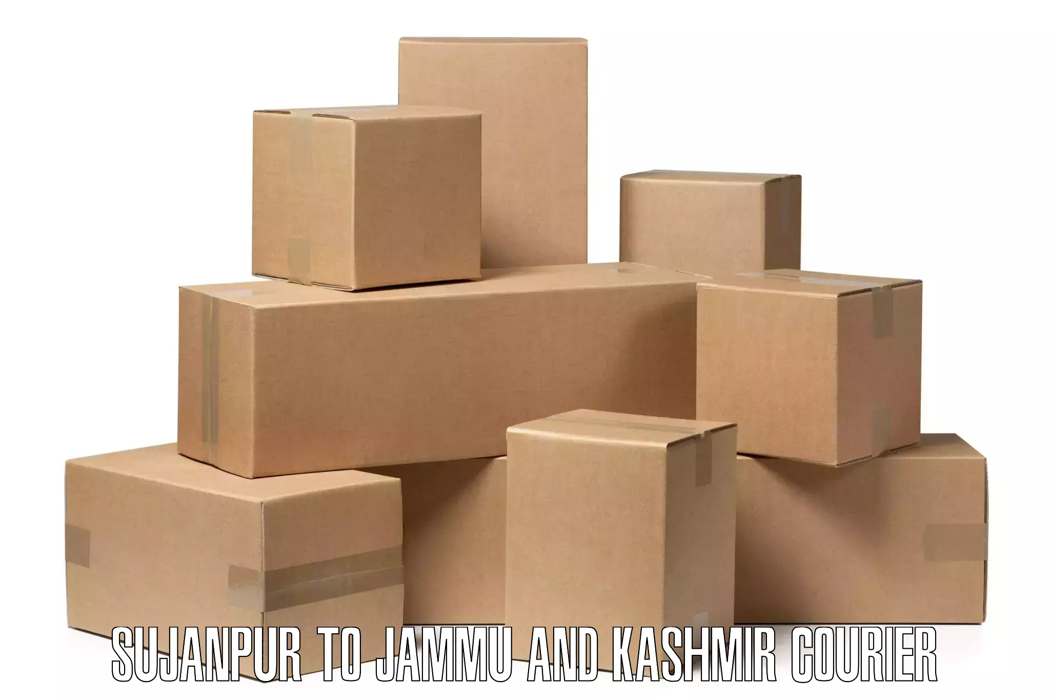 Tailored delivery services Sujanpur to Jammu and Kashmir