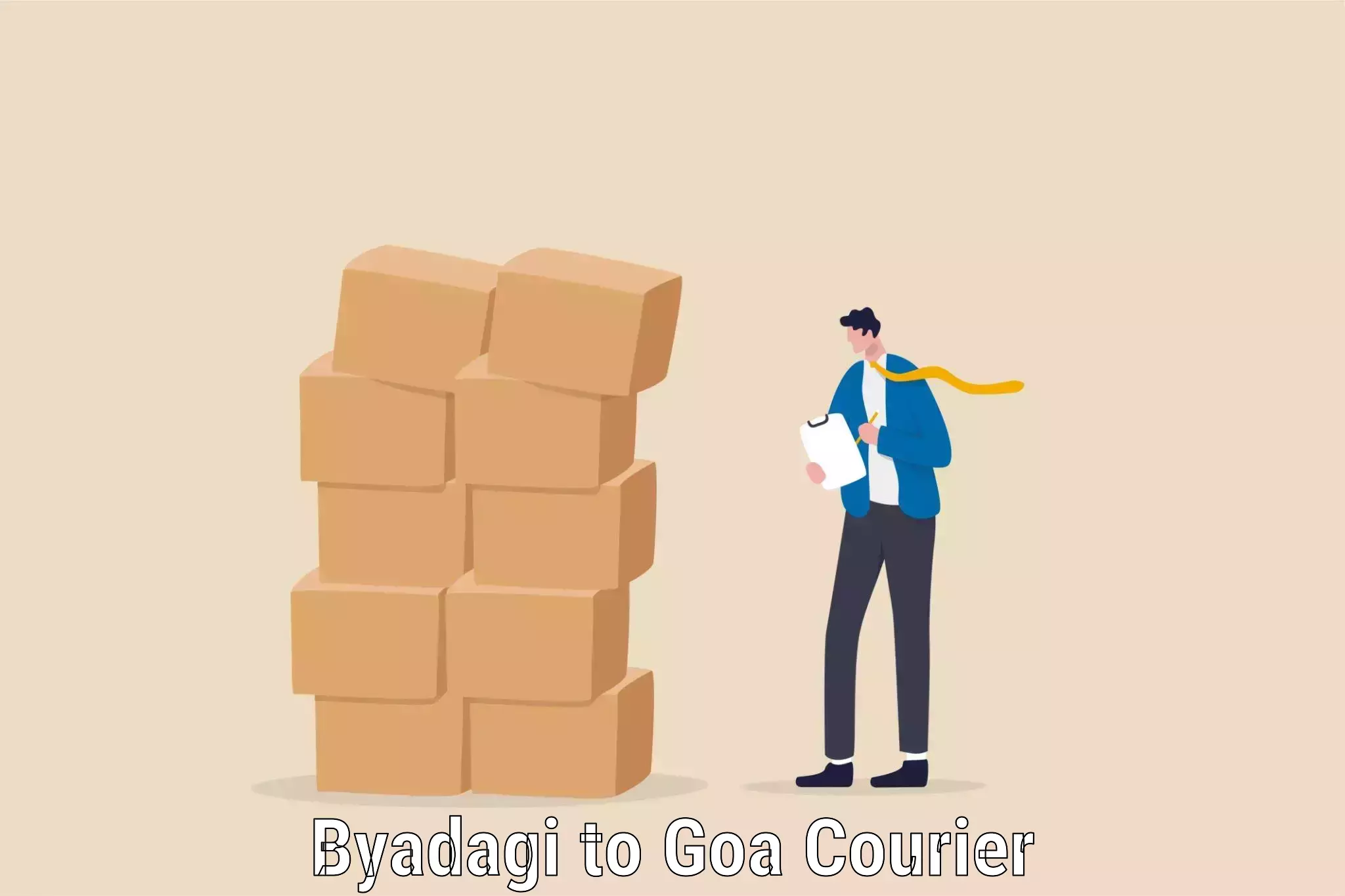 Furniture moving assistance Byadagi to Mormugao Port