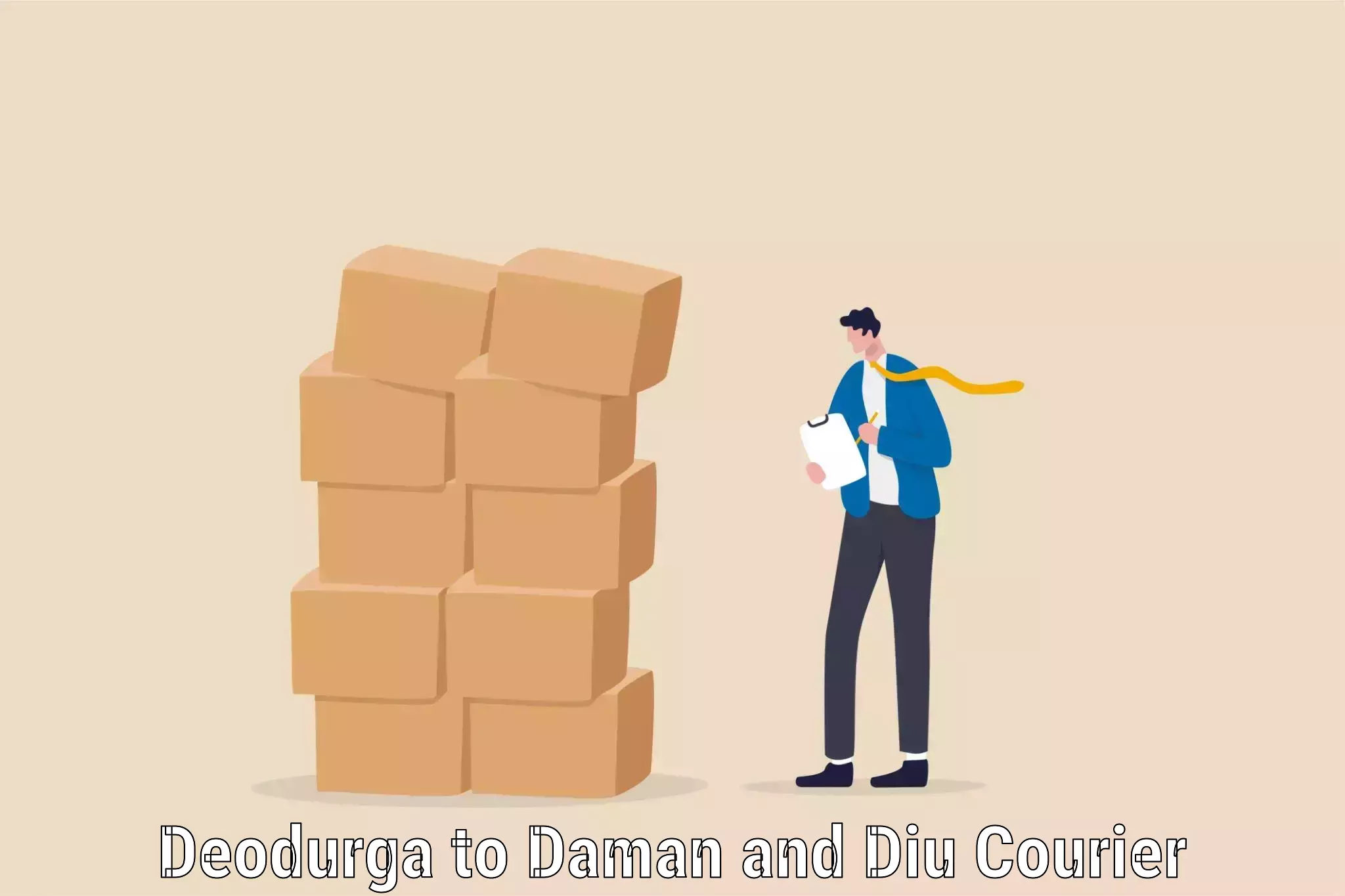 Furniture transport and logistics Deodurga to Daman and Diu