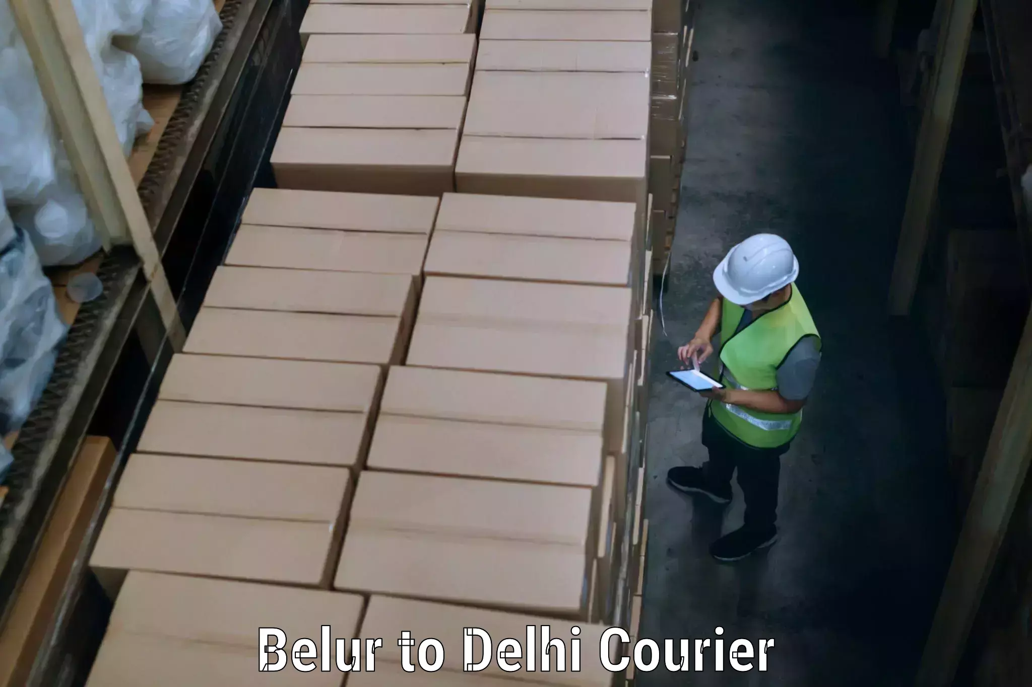 Full home relocation services Belur to Delhi