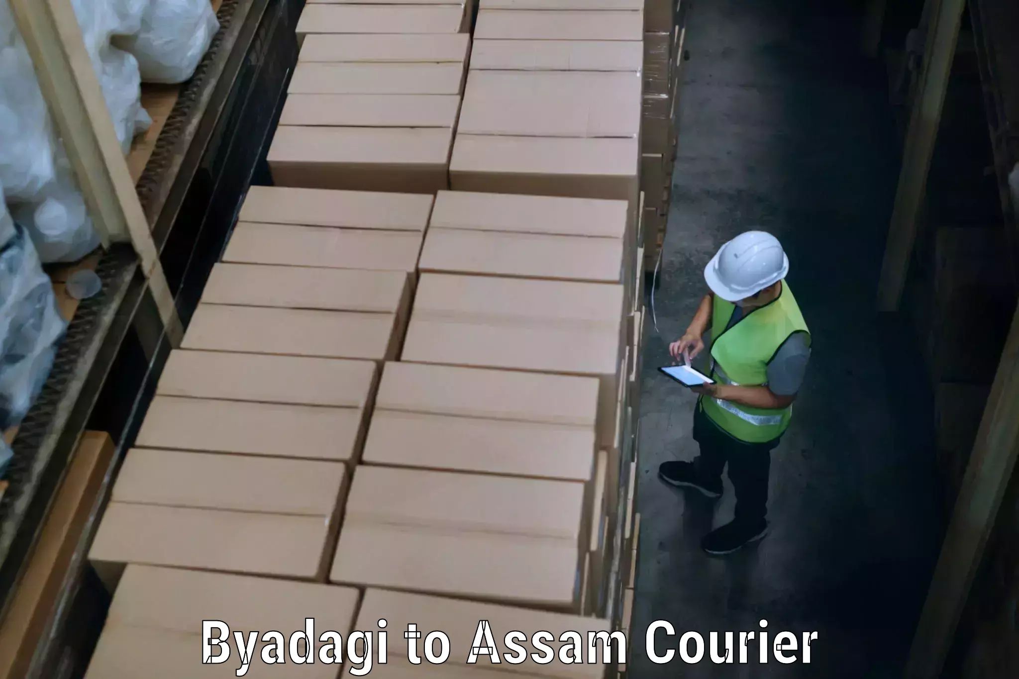 Household transport solutions Byadagi to Assam