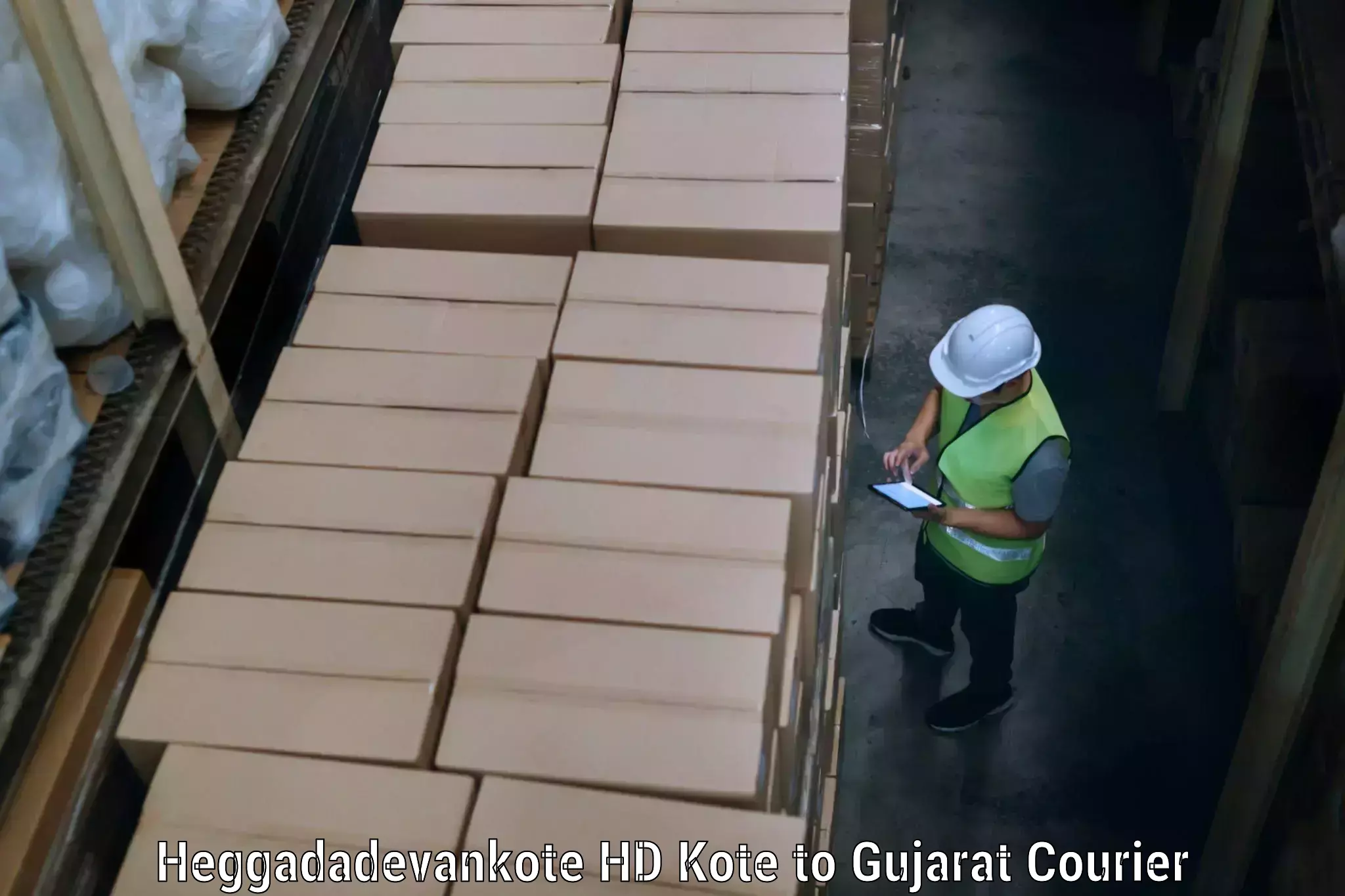 Efficient packing and moving Heggadadevankote HD Kote to Gujarat