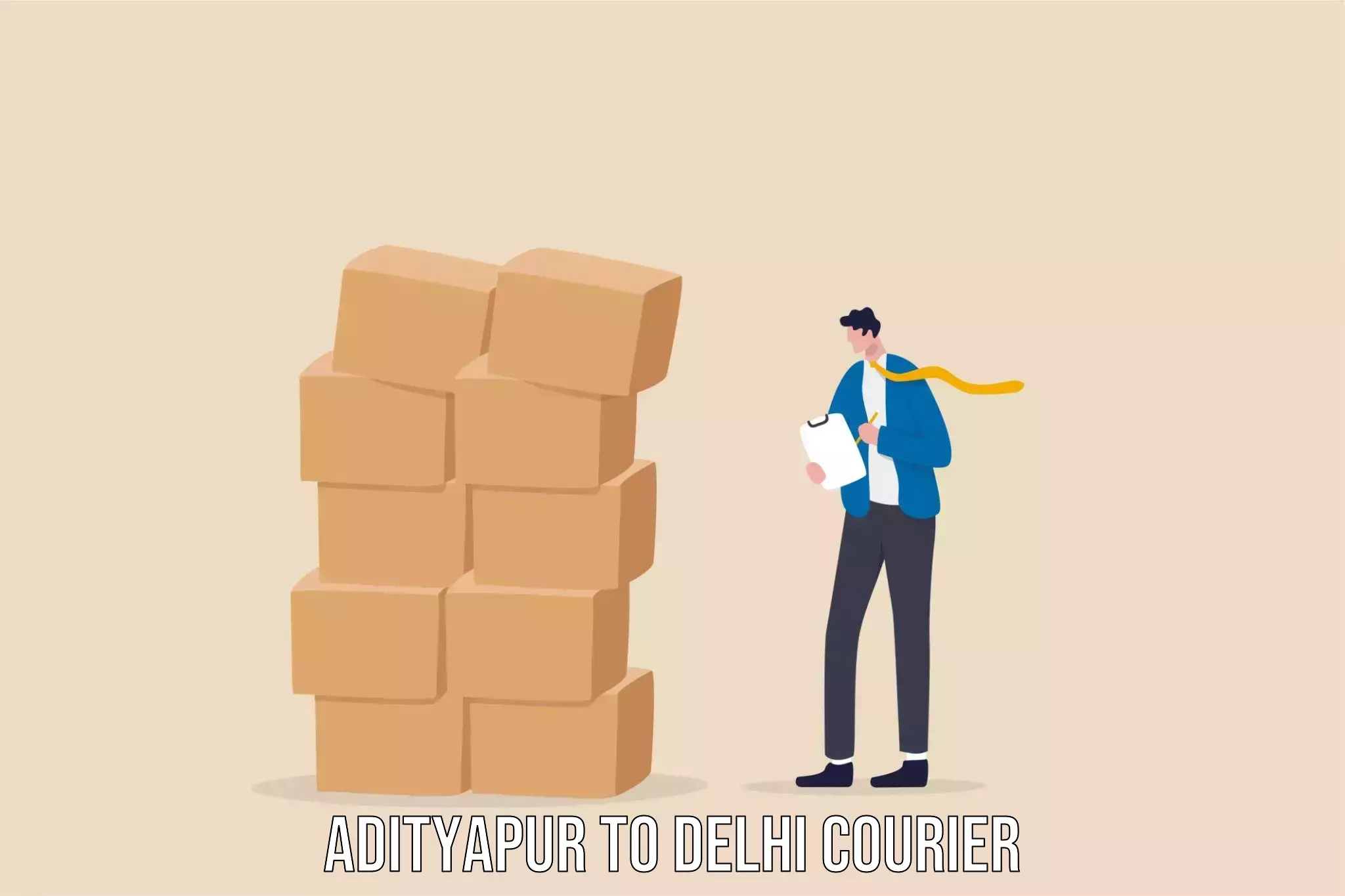 Luggage transport service Adityapur to Delhi