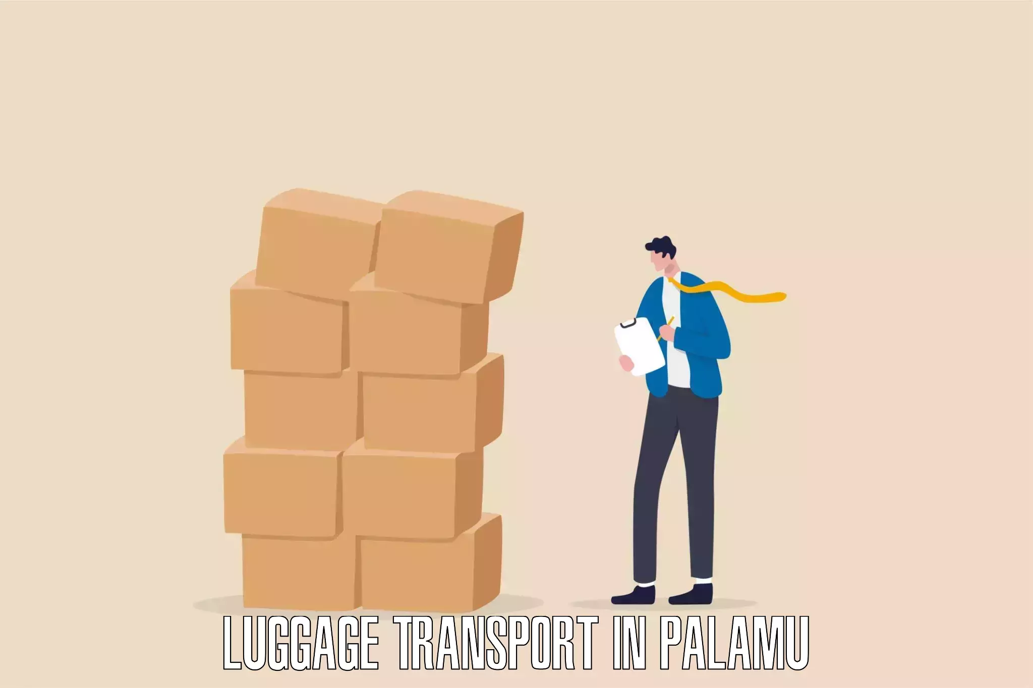 Premium luggage courier in Palamu
