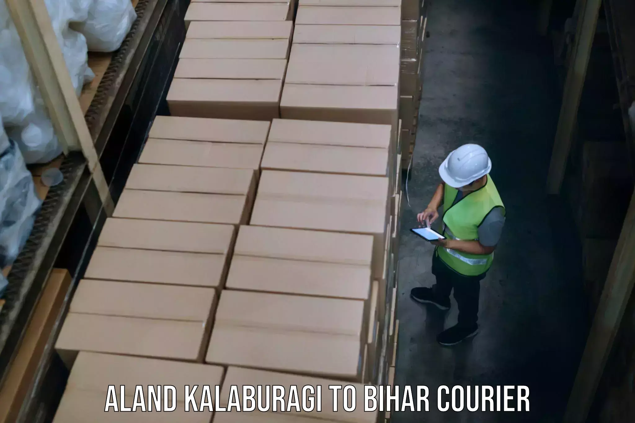 Baggage courier service Aland Kalaburagi to Jhanjharpur