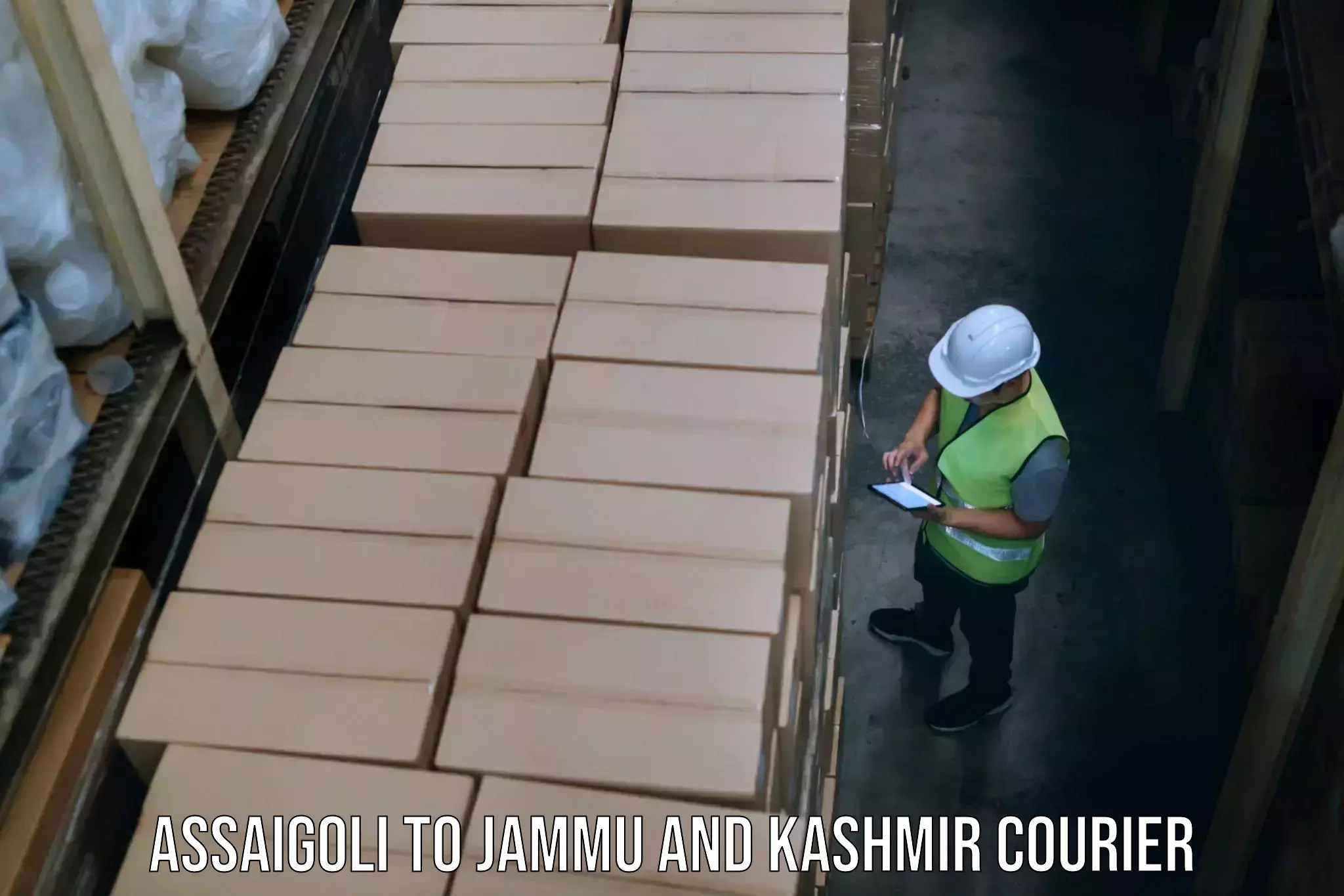 Simplified luggage transport Assaigoli to Rajouri