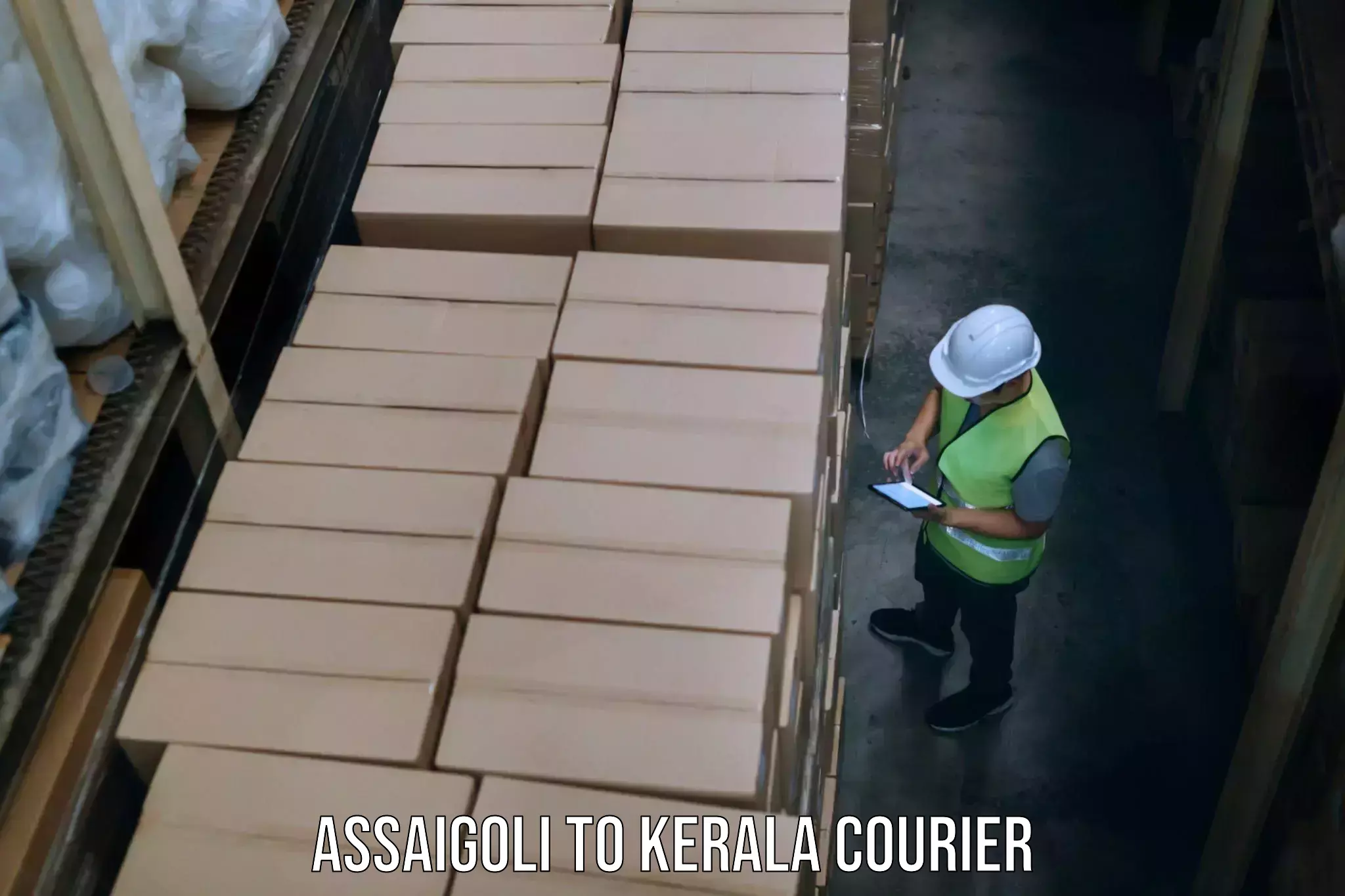 Baggage courier rates in Assaigoli to Cochin Port Kochi