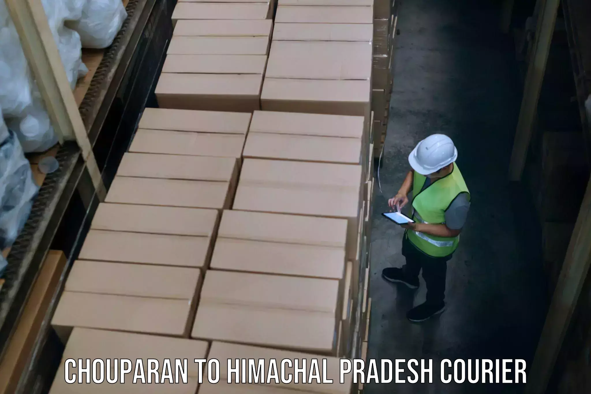 Single item baggage courier Chouparan to Nirmand