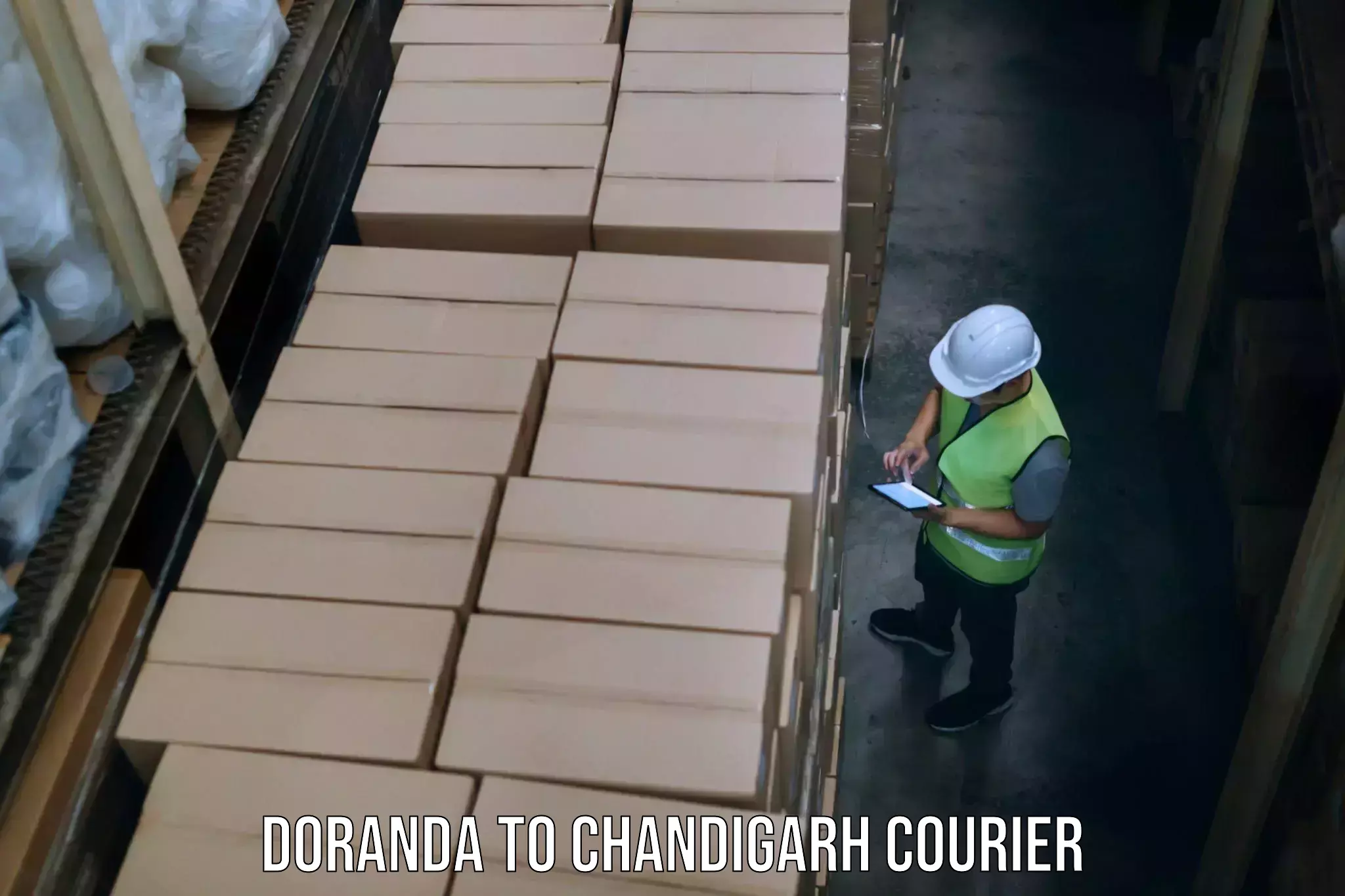 Baggage courier guide Doranda to Chandigarh