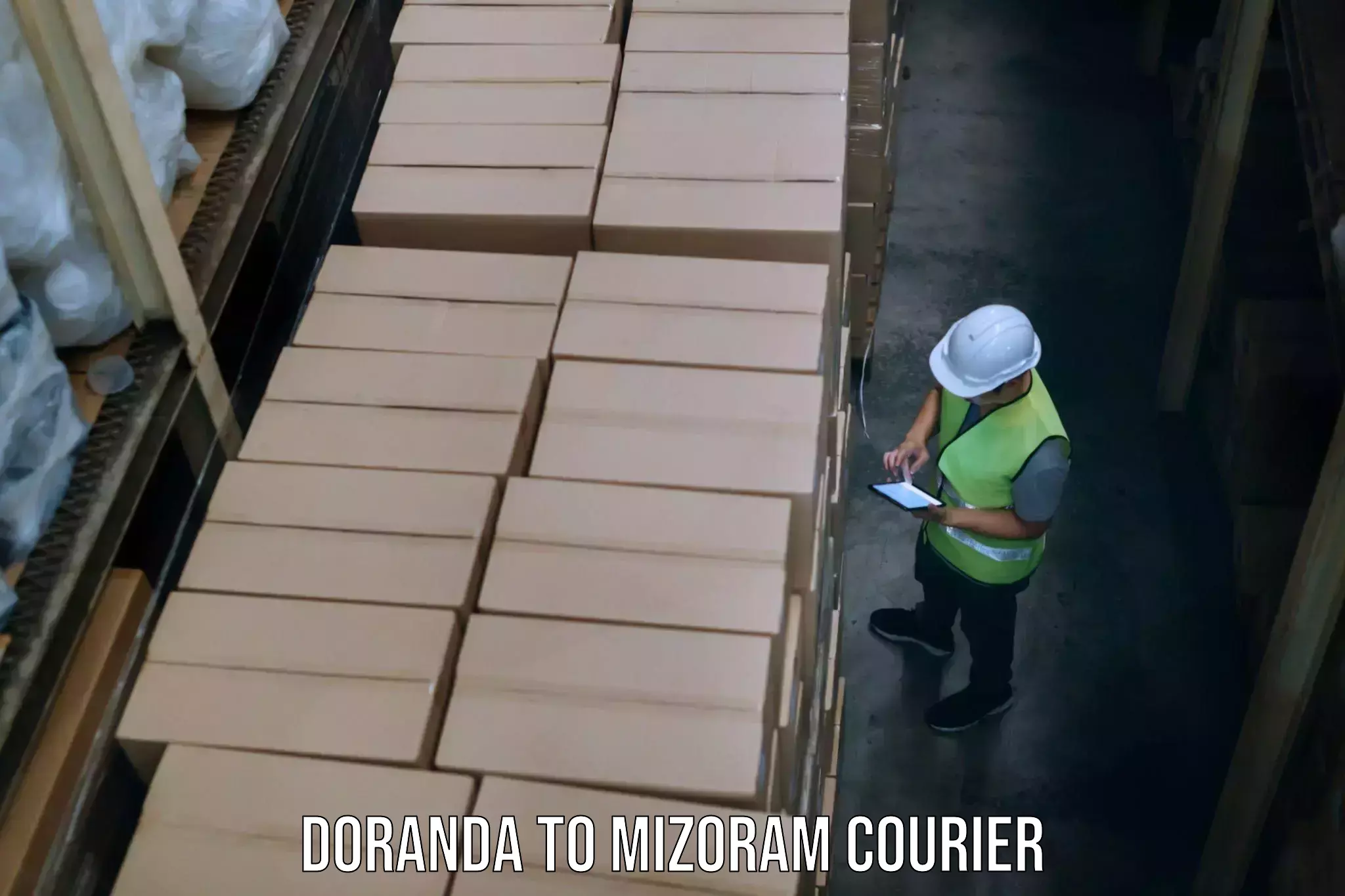 Baggage transport innovation Doranda to Mizoram