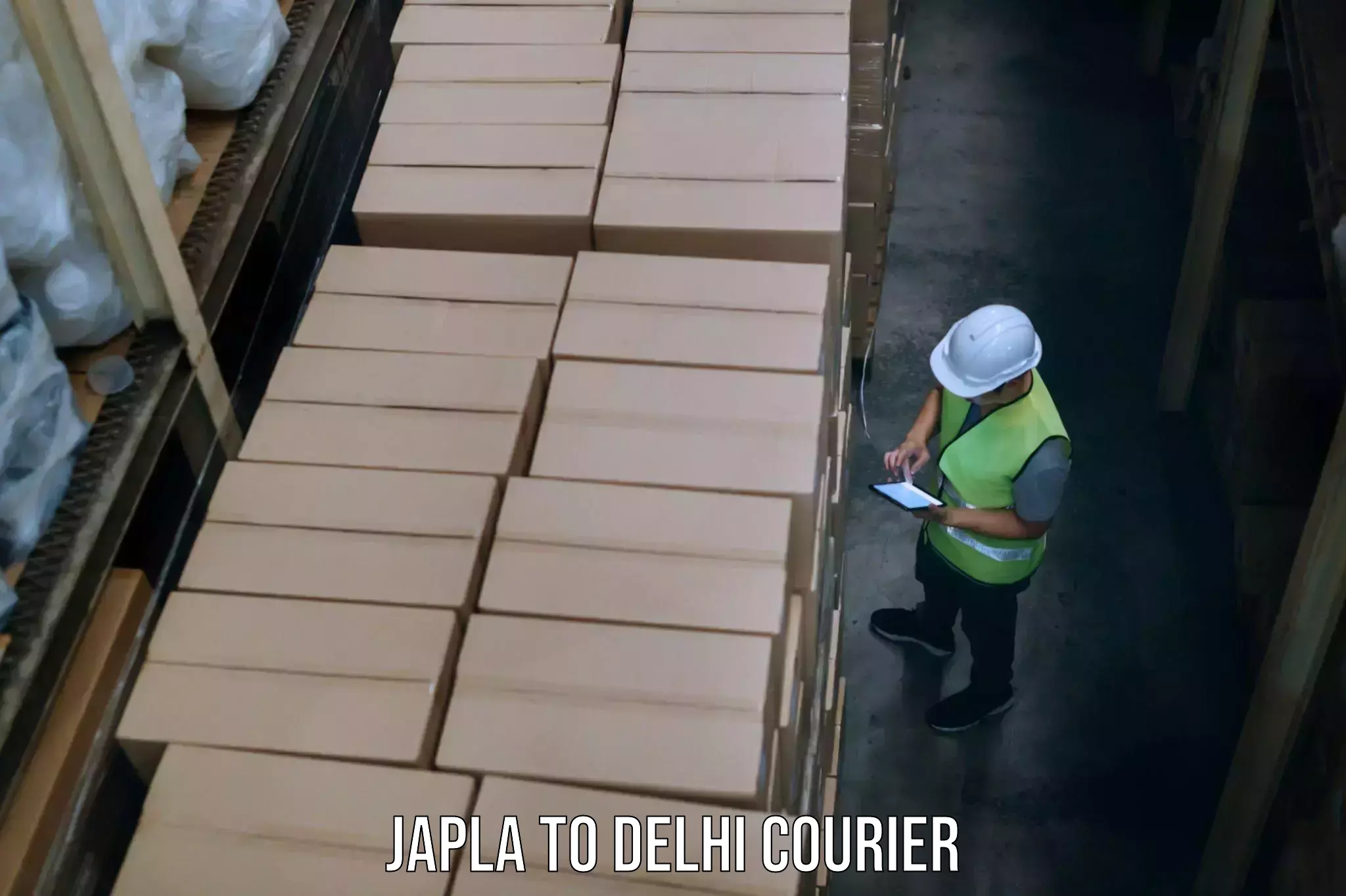 Luggage courier network Japla to Burari