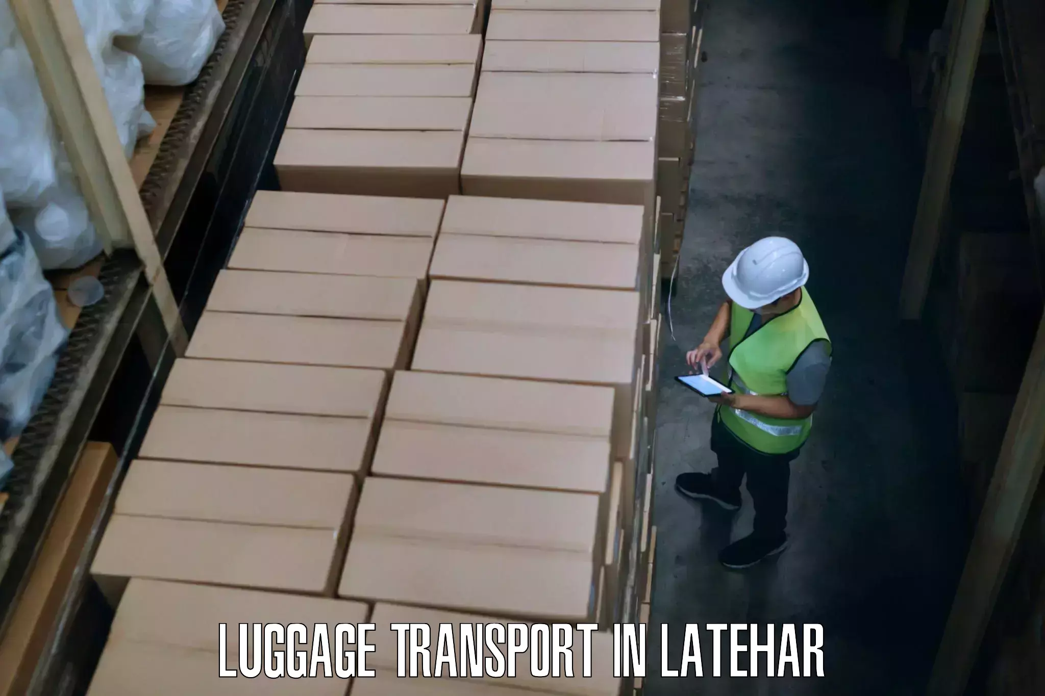 Luggage shipment processing in Latehar