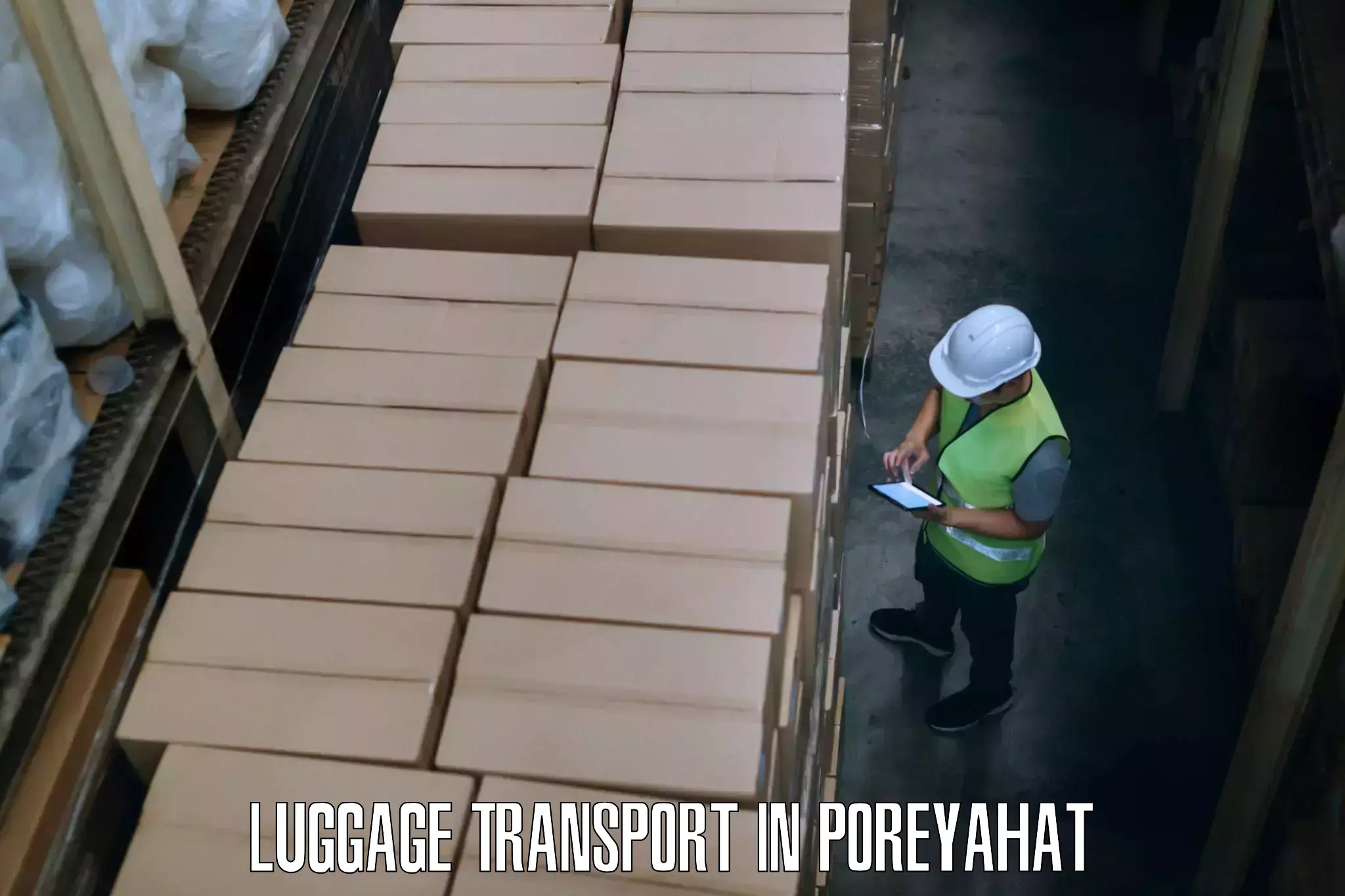 Online luggage shipping booking in Poreyahat