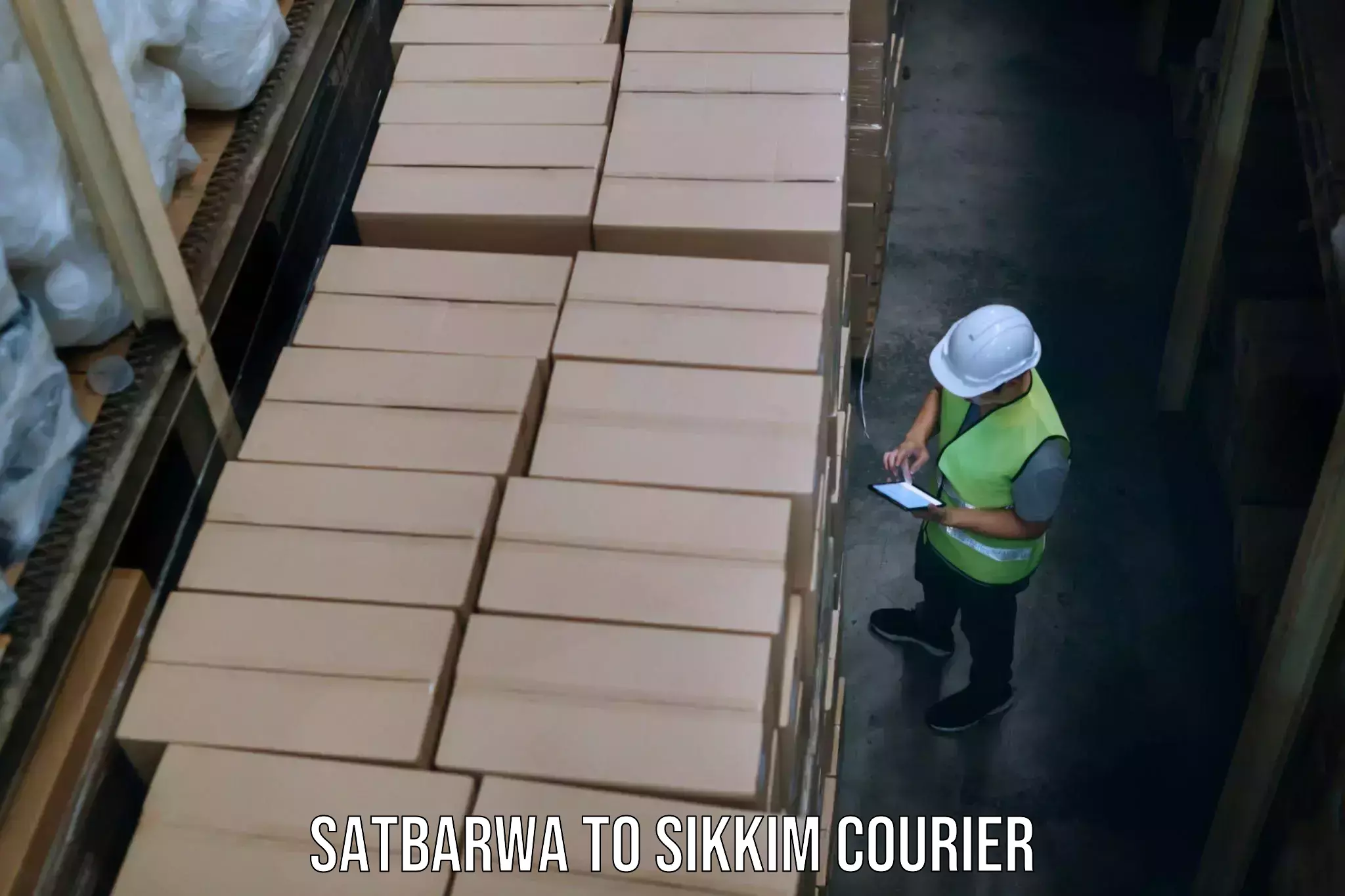 Baggage courier pricing Satbarwa to Sikkim