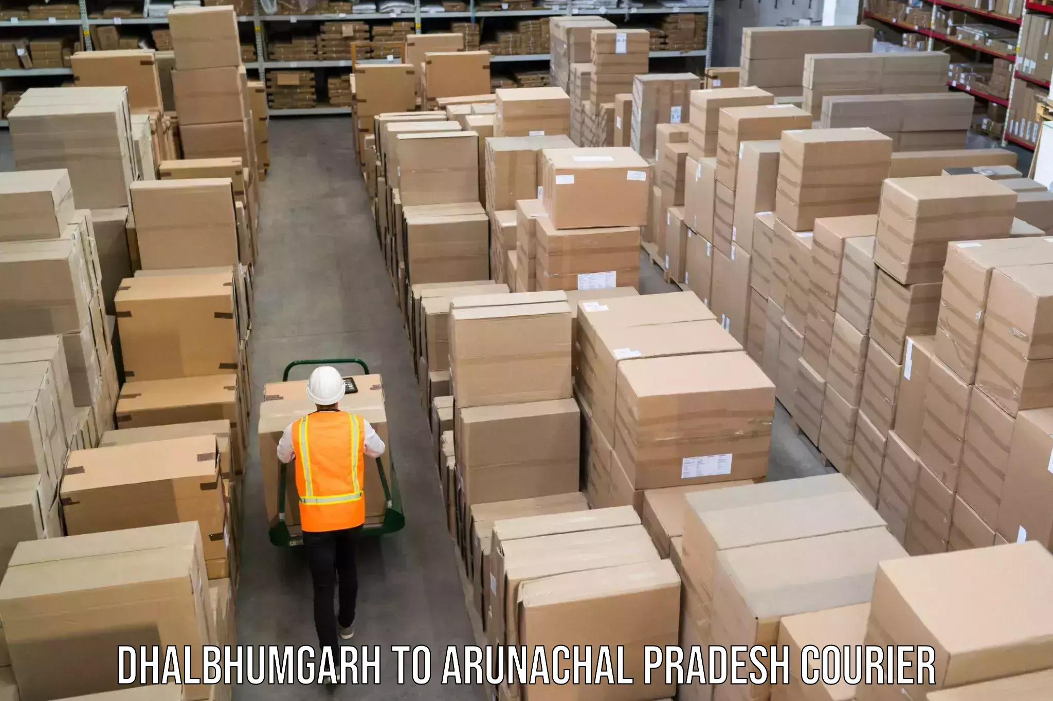 Baggage courier rates calculator Dhalbhumgarh to Arunachal Pradesh