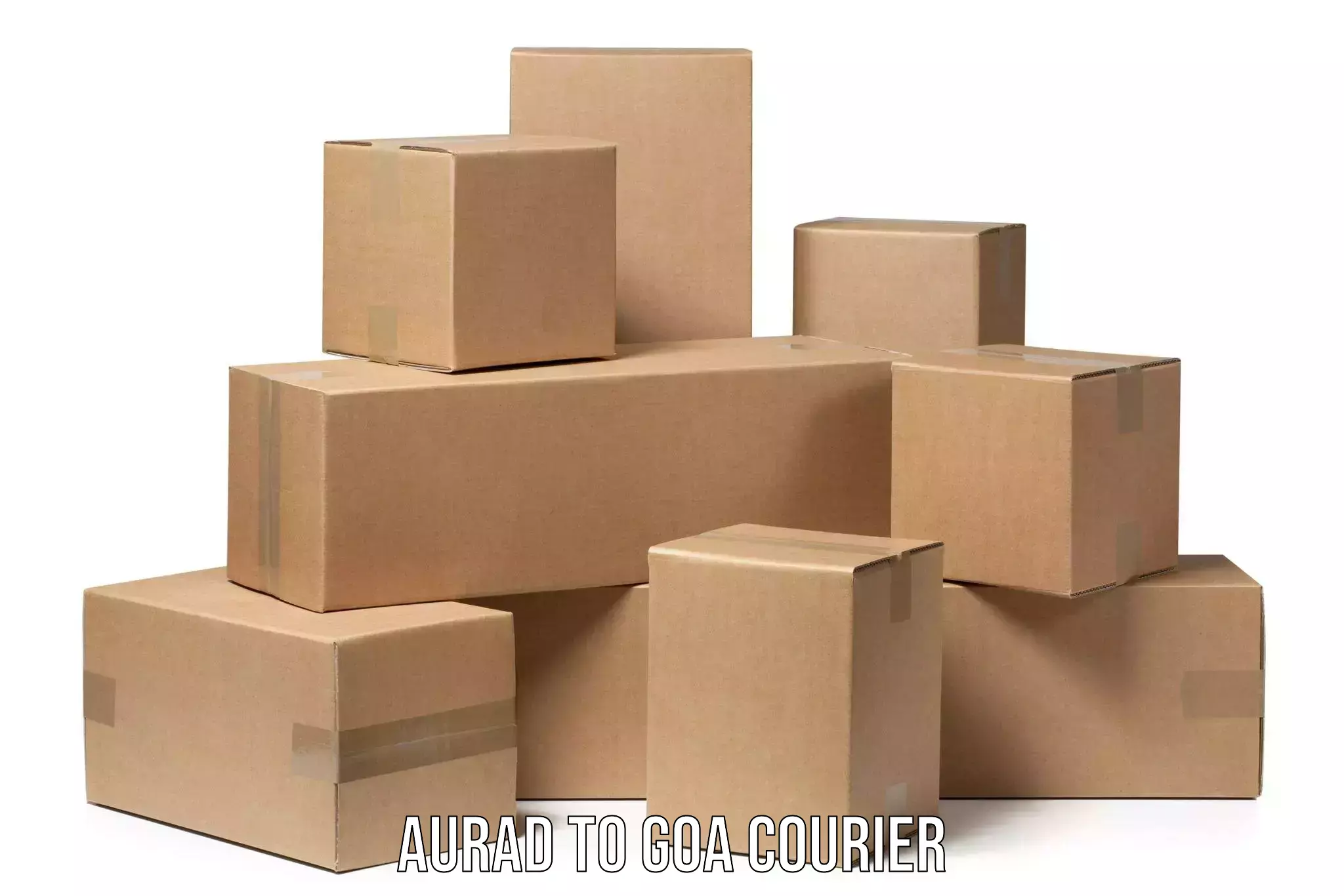 Baggage courier strategy Aurad to Goa