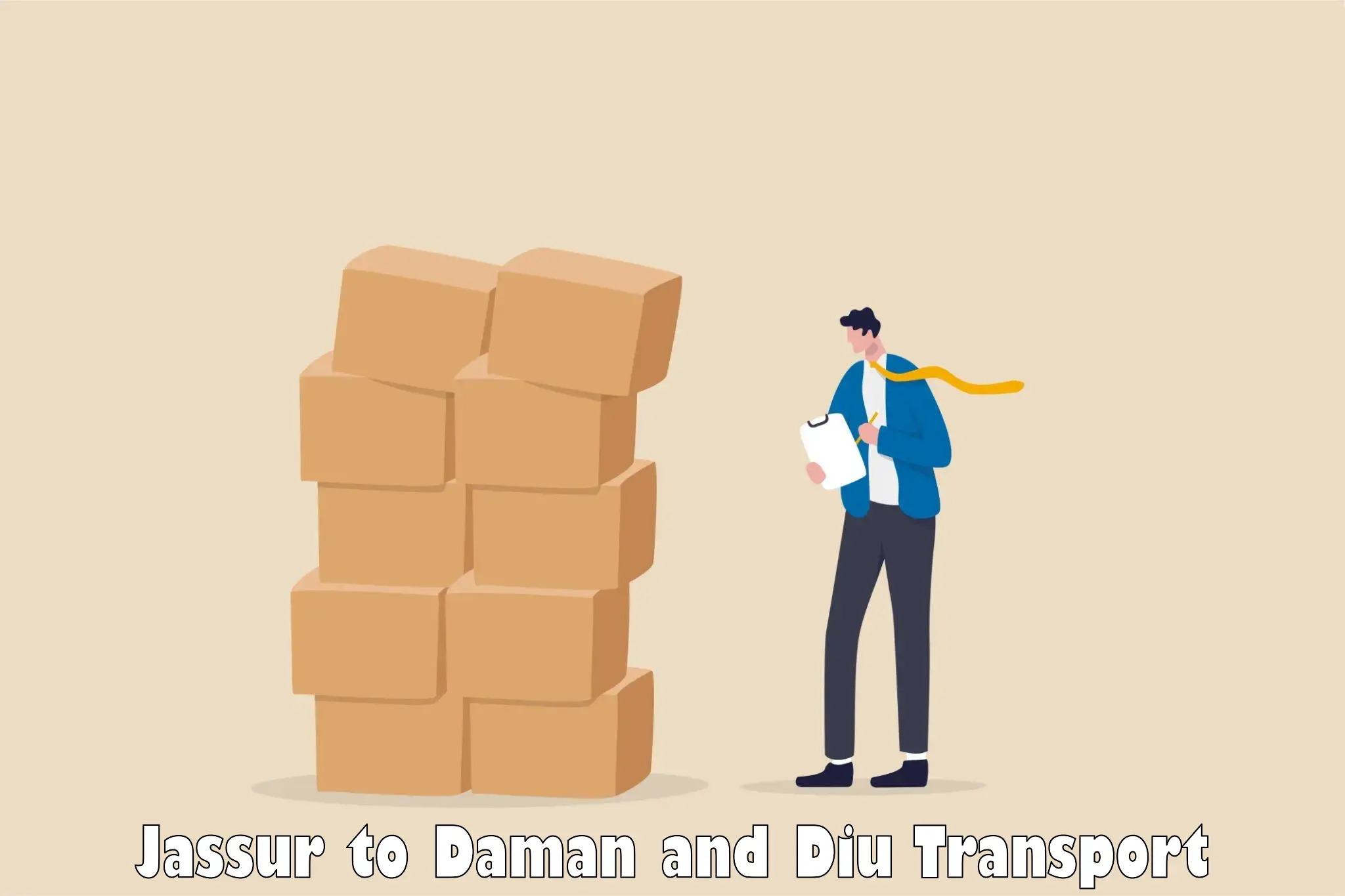 Bike shipping service Jassur to Daman and Diu