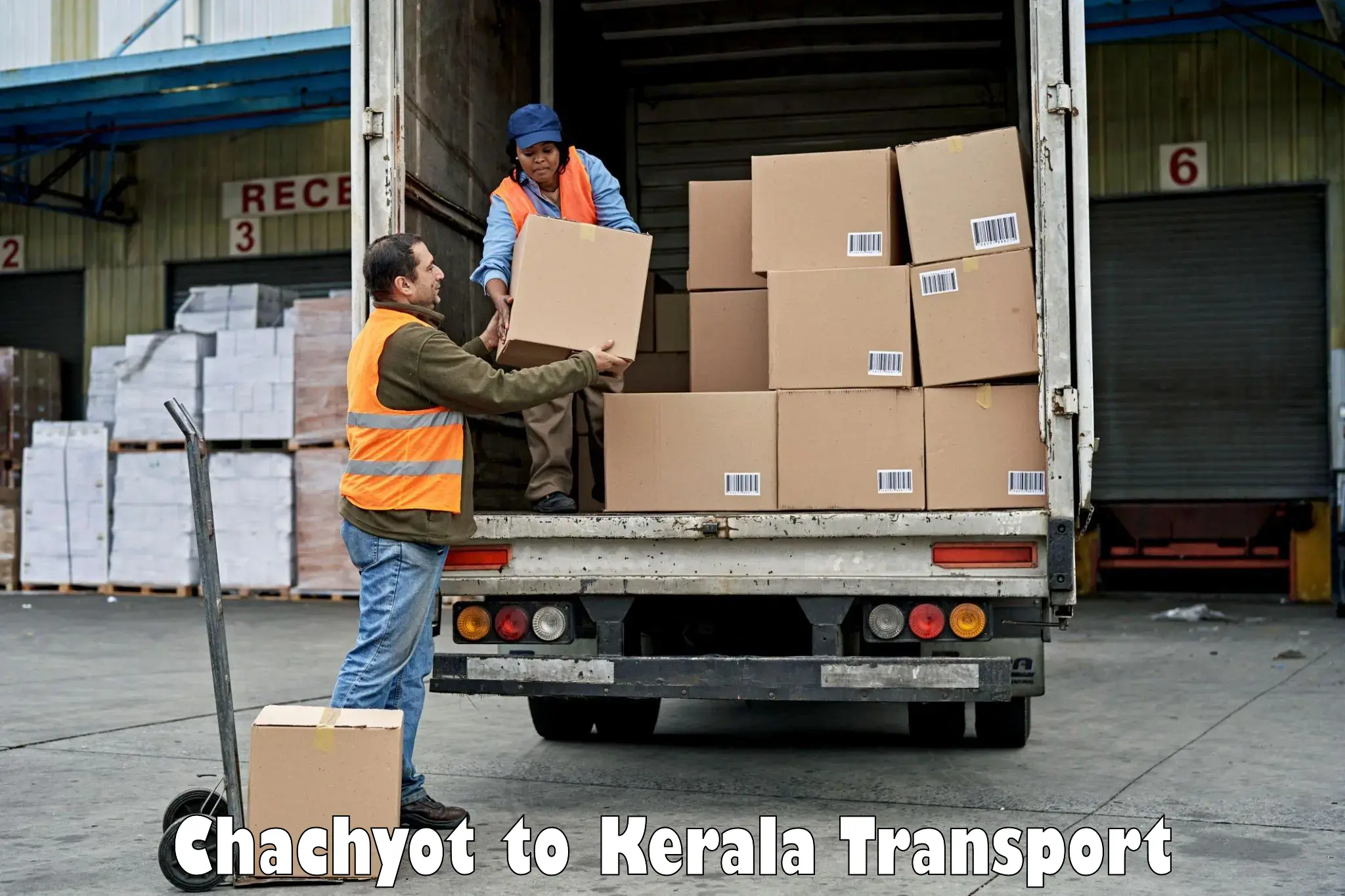 Lorry transport service Chachyot to Cochin Port Kochi