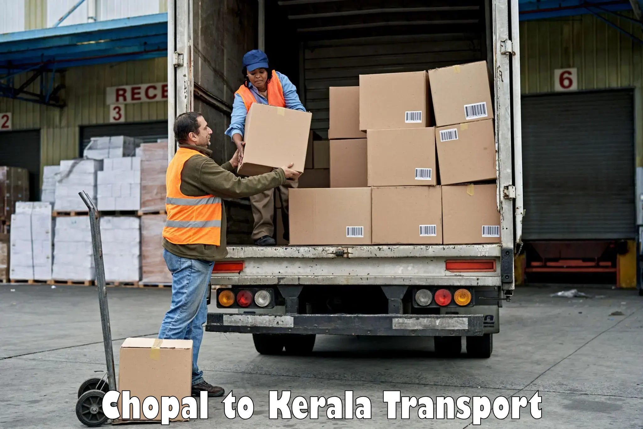 Vehicle parcel service Chopal to Perinthalmanna