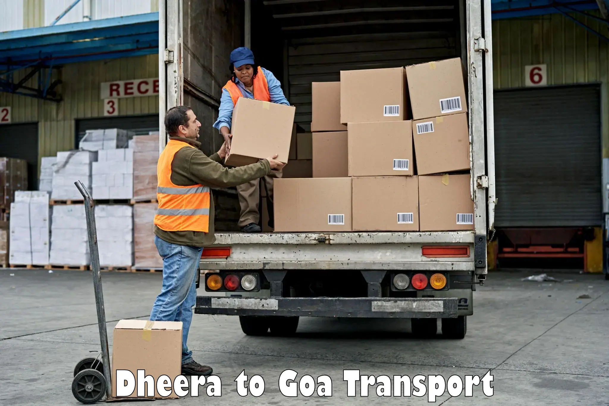 Online transport Dheera to Panjim