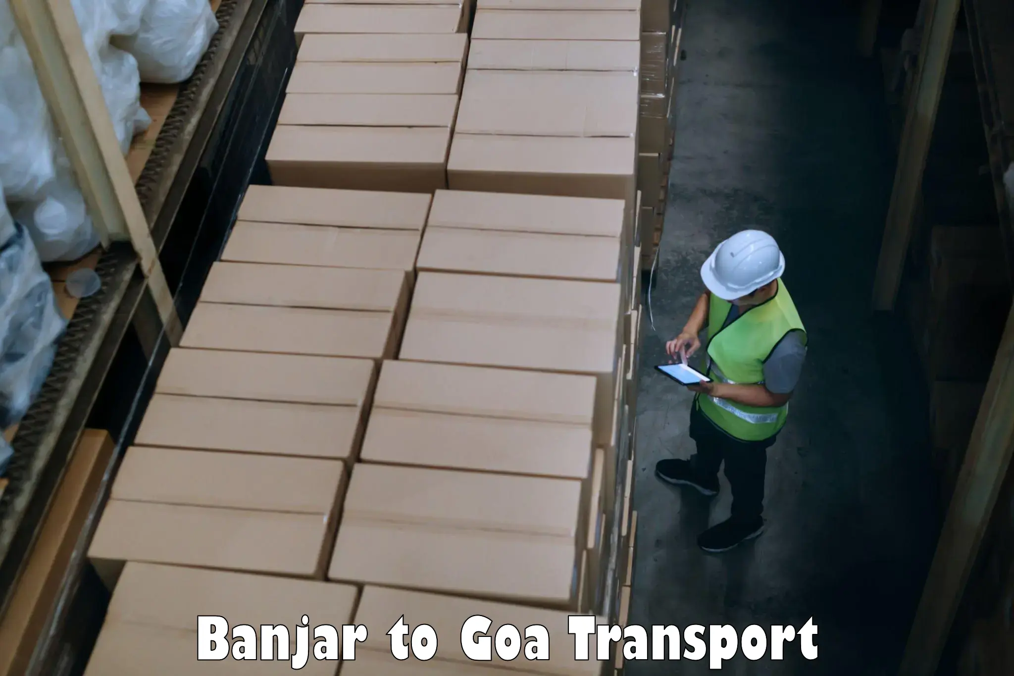 Online transport booking Banjar to Goa